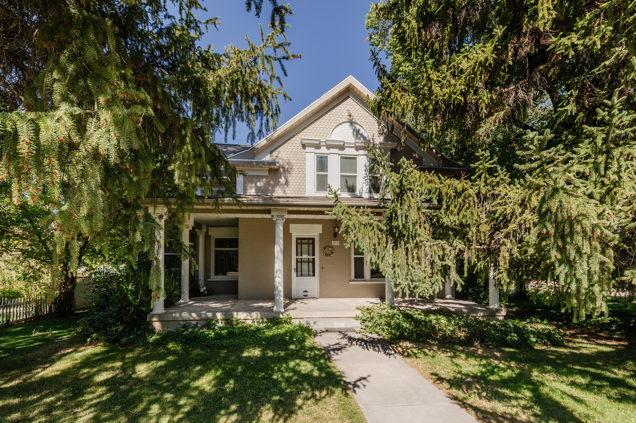 Step into the perfect blend of history and modern living in this beautifully preserved 1910 Hyde Park home. Original architectural details-including a rare spiral staircase, elegant box newels, and stunning leaded-glass accents-offer timeless character, while thoughtful updates completed in 2001 provide the comfort and efficiency today's lifestyle demands. Enjoy newer appliances, updated wiring, heating, plumbing, and custom kitchen cabinetry, ensuring a seamless living experience with historic charm intact. High ceilings, natural light, and inviting gathering spaces make this home ideal for both work and relaxation. Located in the heart of Hyde Park, you'll appreciate the quirks of small-town living with unmatched proximity to everything you need: just minutes to Utah State University, a quick drive to Beaver Mountain Ski Resort, and a 90minute commute to Salt Lake City. Whether you're a remote professional seeking a peaceful basecamp or an adventure-lover craving outdoor access, this home delivers the best of both worlds. A rare opportunity to own history-updated for today's connected lifestyle. Welcome home.  All information to be verified by buyer and buyer's brokerage.