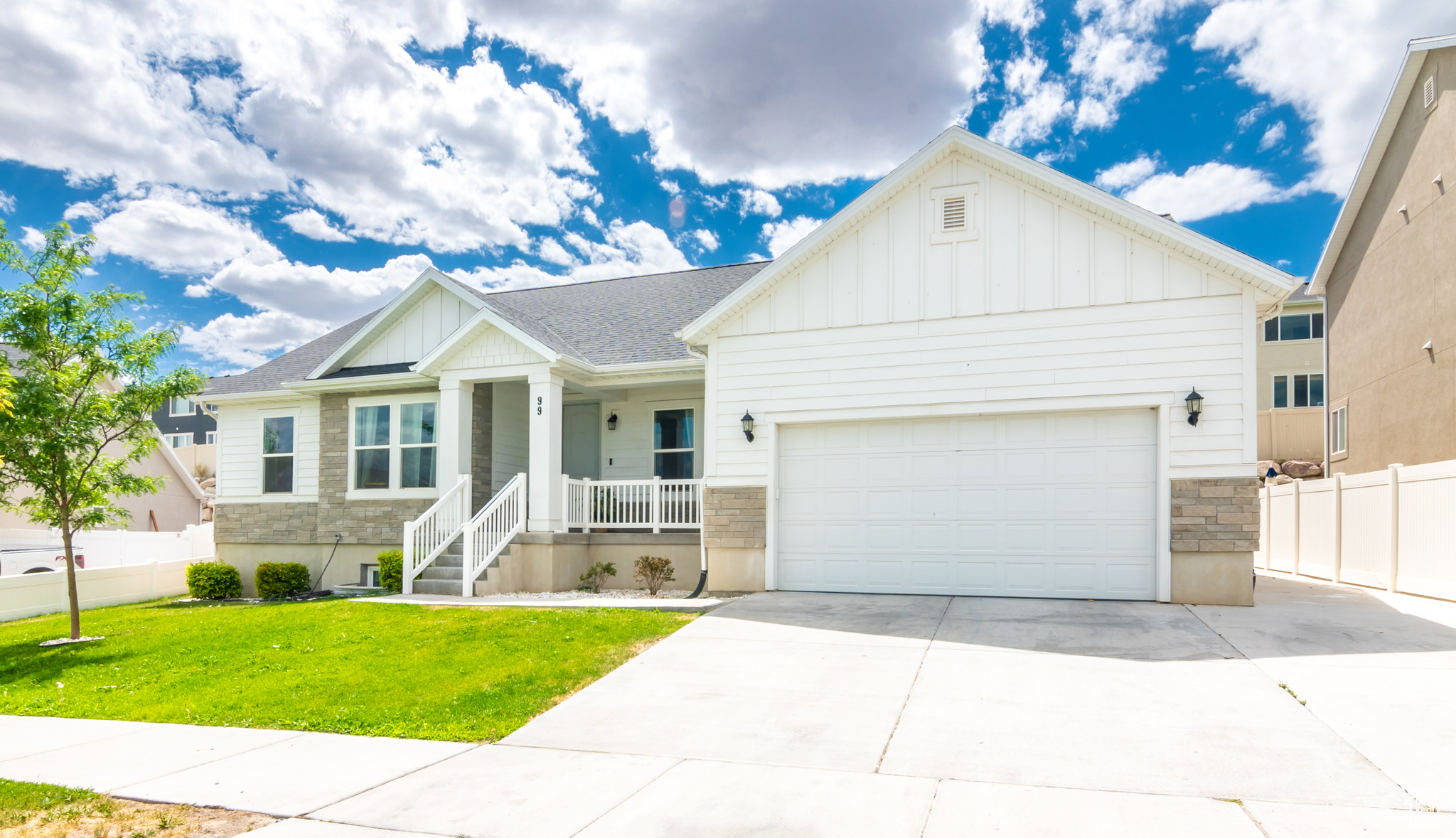 **Seller Financing Available at 4 % Interest Rate**  https://my.matterport.com/show/?m=LQ6yWJHCQyW  This well-maintained rambler offers bright, open living spaces filled with natural light and a smooth flow between the living room, dining area, and kitchen-perfect for everyday comfort and entertaining.  The fully finished basement provides extra living space with a private suite, flexible rooms, and a full bathroom. It's ideal for multi-generational living, guests, or a rental unit, with the option to add a separate entrance for added income potential.  Outside, a spacious, fully fenced backyard provides room for outdoor activities and privacy. Situated on a quiet street near schools, parks, and shopping, this home blends convenience with versatility and long-term value.  Whether you're looking to expand your living space or invest, this property offers exceptional comfort and promising potential.