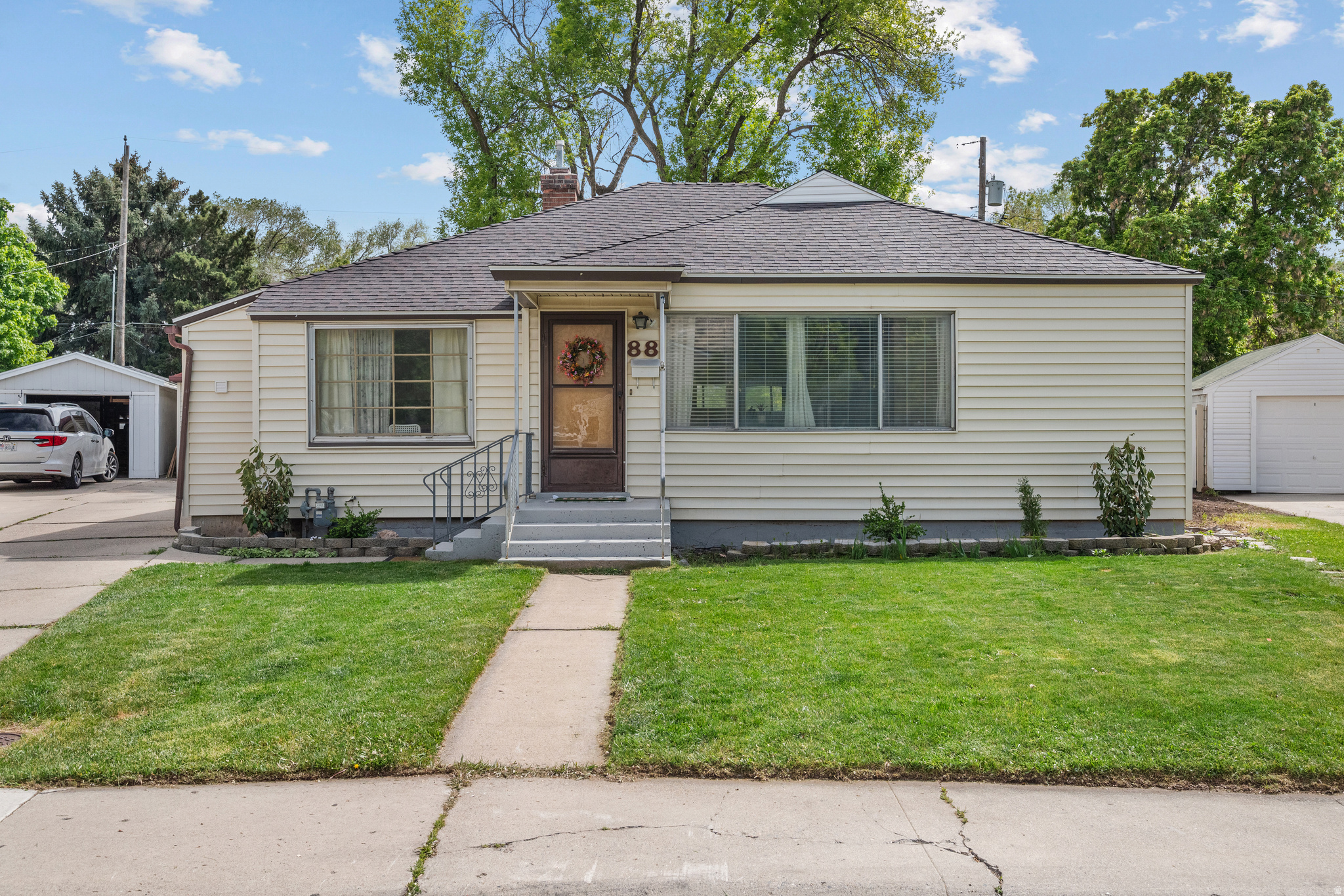 SPACE, INCOME POTENTIAL, AND VALUE IN SPRINGVILLE! With a price per square foot under $200, this spacious Springville home offers an incredible opportunity for buyers looking for room to grow, rental income potential, and a fantastic location.  LOCATION: Situated in a convenient and established neighborhood, you're just minutes from Springville High School, Brookside Elementary, the Springville Museum of Art, Reams, and quick access to I-15 for an easy commute. Enjoy all the charm and convenience Springville has to offer while being close to schools, shopping, parks, and local events. FUNCTIONALITY: This home offers a flexible layout that's perfect for multi-generational living or offsetting your mortgage with rental income. The basement features a separate entrance, separate laundry, separate kitchen, and 2 bedrooms downstairs-giving you the ability to rent out the lower level while still comfortably living upstairs. Upstairs includes 4 bedrooms, providing plenty of room for everyone. Outside, you'll also enjoy a spacious quarter of an acre yard and a detached 2-car garage with extra storage and parking potential. BEAUTY: The home offers generous living spaces, natural light, and a layout designed for comfortable everyday living. The large yard gives you space to relax, entertain, garden, or play, while the detached garage adds charm and functionality rarely found at this value. Opportunities like this don't come around often-especially at this price per square foot. Schedule your showing today!  Buyer to verify all information.