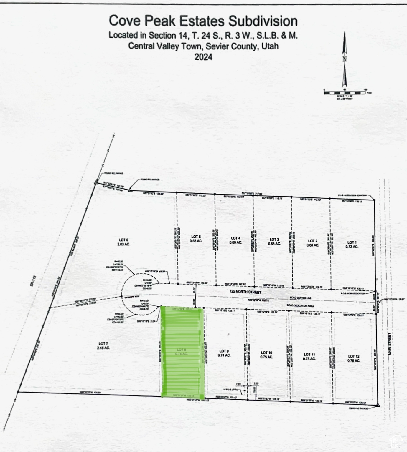 COVE PEAK ESTATES - Land