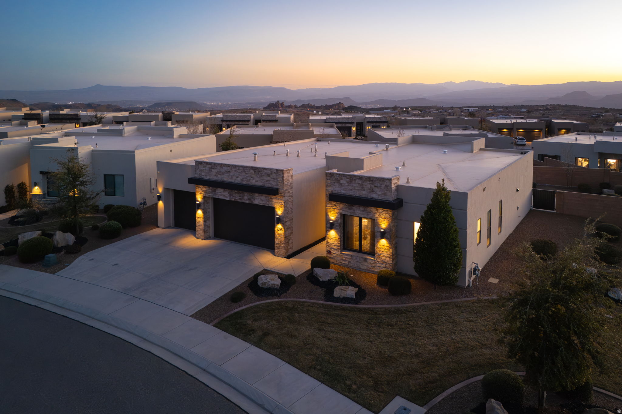 Luxury Living in The Ledges | One of the Largest Premium Lots + Snow Canyon Views Set on one of the largest premium lots in the neighborhood, this pristine, fully furnished 4-bedroom, 4-bath home delivers elevated desert living at its finest. Featuring a bright open-concept layout, high-end finishes, and thoughtfully designed spaces, this home feels like new throughout. The expansive backyard captures stunning, unobstructed views of Snow Canyon--offering a rare level of privacy and outdoor living. Room for a pool. Plus, the HOA covers full front and rear landscaping, making for truly low-maintenance living. Just minutes from championship golf, trails, dining, and recreation--this is luxury, location, and lifestyle all in one.
