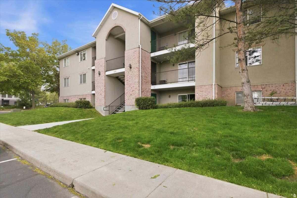 Improved Price! Beautifully updated 3 bedroom, 2 bathroom condo in the desirable gated Century Park East community. This clean, move-in ready unit offers a great central Salt Lake location with convenient access to I-15, I-80, schools, parks, shopping, dining, and downtown. The open and functional floor plan features LVP flooring throughout, a spacious living area, dining space, and access to a private deck with additional storage. The kitchen includes nice appliances, a gas range, white cabinetry, and great everyday functionality. The primary suite includes a walk-in closet and private full bathroom, with two additional bedrooms and a second full bath down the hall. Washer, dryer, and refrigerator are all included! Enjoy low-maintenance living in a well-kept gated community with snow removal, yard care, water, sewer, outdoor electricity, and Xfinity internet included. Two reserved parking spaces are included, one covered and one uncovered. Buyer to verify all information.  Square footage figures are provided as a courtesy estimate only and were obtained from previous listing.  Buyer is advised to obtain an independent measurement.