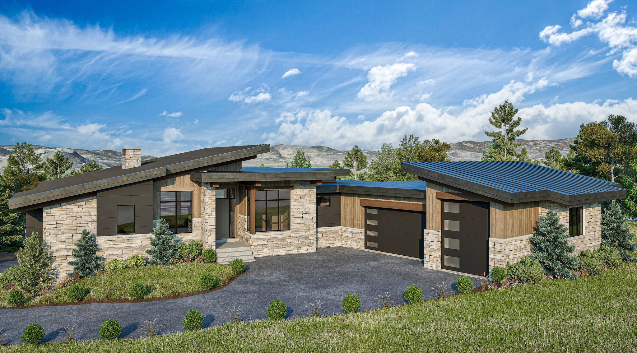 ntroducing a thoughtfully designed to-be-built residence in the coveted Foothills at Francis Gate community, scheduled for completion next year and offering a refined blend of modern mountain architecture and functional luxury living. This home is planned to feature approximately 4,236 square feet of living space plus a 3-car garage, thoughtfully designed across a main level and fully finished walk-out terrace level. The main level will showcase an open-concept great room with vaulted ceilings and seamless access to a covered deck, creating effortless indoor-outdoor living. The gourmet kitchen with walk-in pantry and adjacent dining area is designed for both everyday living and entertaining. A private owner's suite will include a spa-style bath and generous walk-in closet, complemented by a separate den or study for added flexibility. The walk-out terrace level is designed for gathering and relaxation, featuring a spacious family room, media room, and wet bar, along with three additional bedrooms and multiple bathrooms to comfortably accommodate guests. Architecturally, the home is envisioned with a modern mountain aesthetic, incorporating natural stone accents, clean lines, and expansive windows designed to capture natural light and enhance the surrounding setting. Located within the scenic Francis Gate community, this is a rare opportunity to secure a high-quality new construction home with thoughtful design, luxury finishes, and strong indoor-outdoor living.
