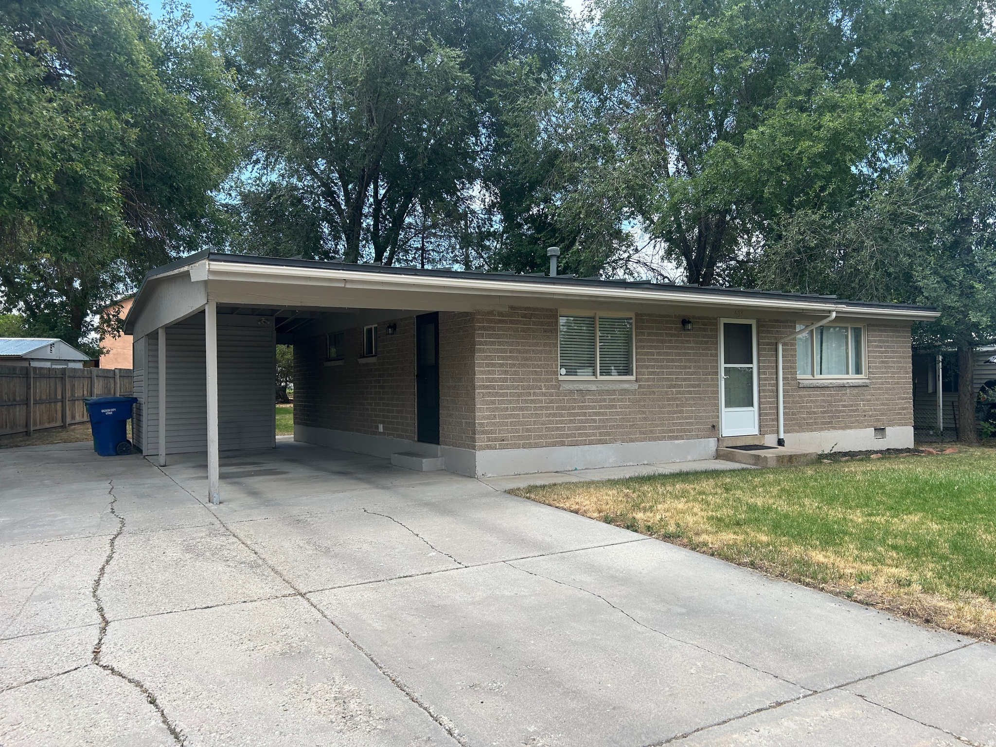 Come  see this move in ready updated  rambler  home in north east Ogden. Features 3 bedroom's and 1 full bath.   This home has new interior paint  and  carpet. The roof was replaced in 2021 AC and Furnace were replaced in 2024