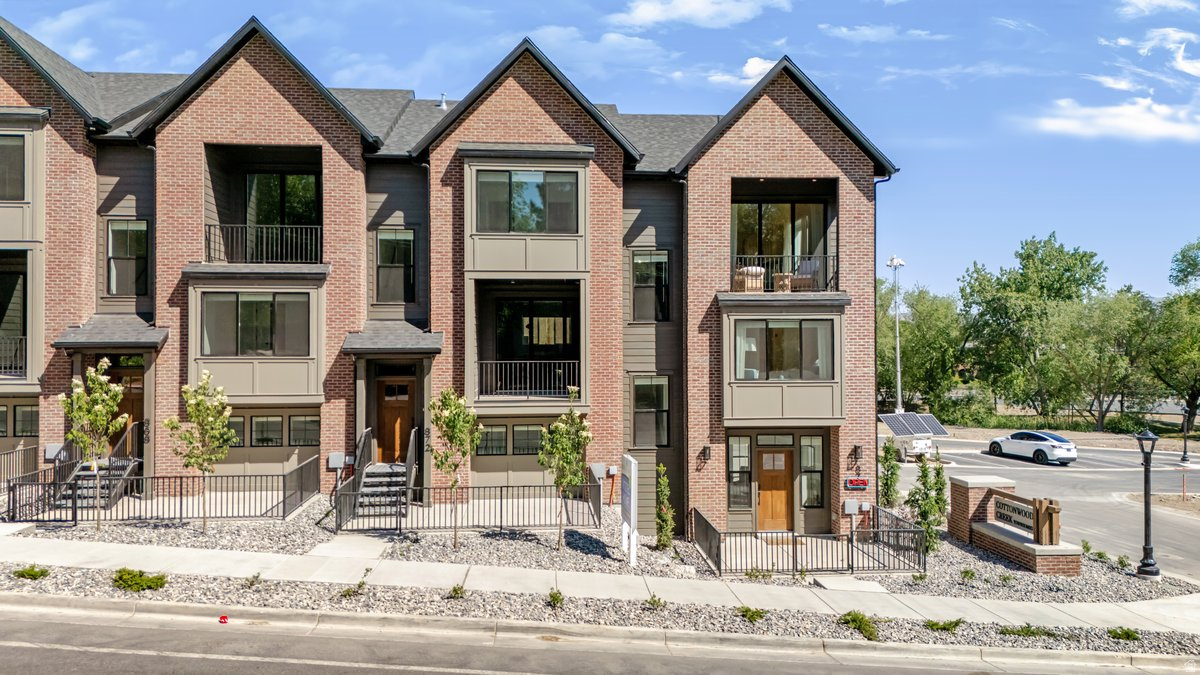 Stunning new townhome in the heart of Murray! Enjoy beautiful mountain views and a convenient location with easy access to shopping, dining, entertainment, major freeways, and public transportation. This thoughtfully designed home features an open-concept floor plan, modern finishes, spacious living areas, and abundant natural light throughout. The well-appointed kitchen, designer details, and low-maintenance lifestyle make this home an exceptional value. Located in Brighton Homes' newest community, Cottonwood Creek offers the perfect combination of comfort, style, and convenience. Move-in ready homes available. Contact agent for current incentives and financing options.