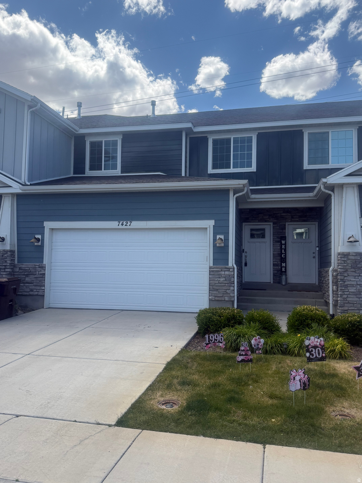 This spacious townhome offers over 2,100 sq ft of well-designed, move-in ready living space. The main level features an open layout with generous living and dining areas, plus a beautifully equipped kitchen with granite countertops and stainless appliances. Upstairs, you'll find comfortable bedrooms and a well-appointed primary suite.  Highly desirable community near parks, trails, and commuter routes.  All appliances, including the washer and dryer, are included in the sale.