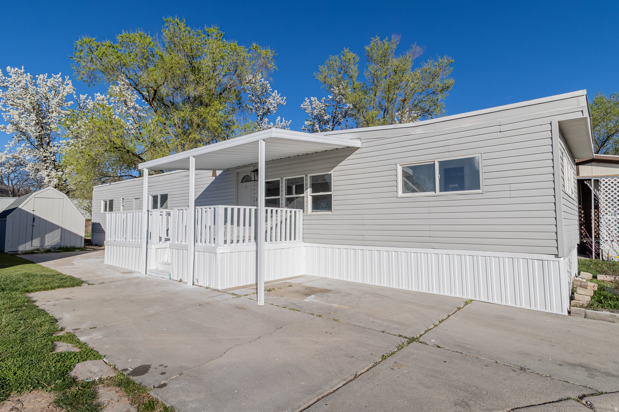 The heavy lifting is already done. New exterior paint, new skirting, new LVP flooring, fresh interior paint, and updated lighting make this home feel clean, refreshed, and ready for its next owner.