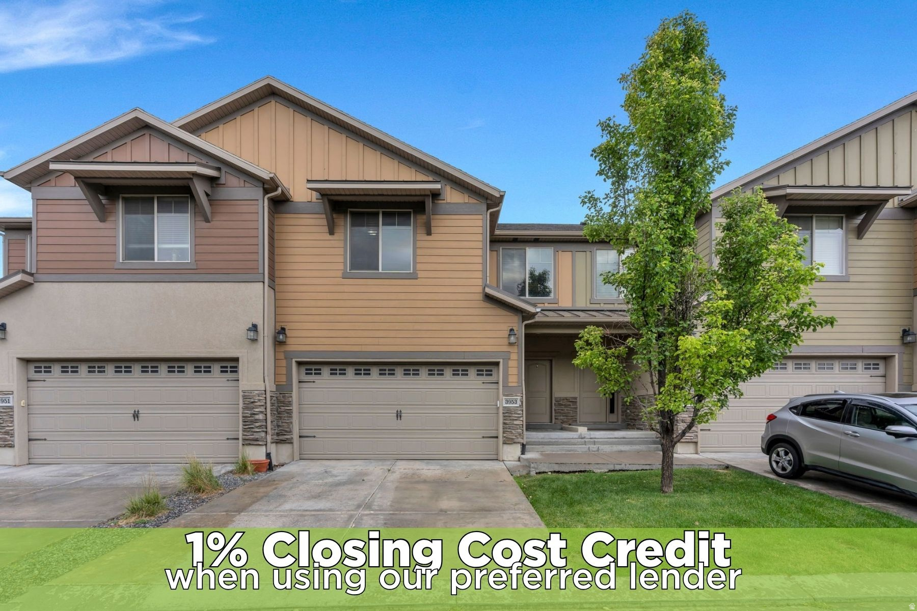Welcome to this beautifully maintained South Jordan townhome, offering a spacious layout, stylish finishes, and fantastic community amenities. With a 2-car garage and a thoughtfully designed floor plan, this home is the perfect blend of comfort and convenience.  The bright and open great room creates an inviting space for both everyday living and entertaining. Rich cabinetry, faux wood flooring throughout the main living areas, and an open-concept design provide warmth and timeless appeal. Step outside to the covered deck, an ideal spot to enjoy your morning coffee or unwind after a long day.  The spacious primary suite offers a relaxing retreat with a luxurious ensuite bathroom featuring a separate soaking tub and shower, dual vanity with granite countertops, and plenty of space to start and end your day in comfort. A conveniently located upstairs laundry room adds ease to daily living.  Downstairs, the finished basement expands the home's living space with two additional bedrooms, offering flexibility for guests, a home office, or growing households.  Residents enjoy access to outstanding community amenities, including a swimming pool, clubhouse, park, and basketball courts, making it easy to enjoy an active and connected lifestyle.  Conveniently located near shopping, dining, schools, and recreation, this South Jordan townhome offers low-maintenance living with all the space and amenities you've been looking for. Don't miss your opportunity to call this beautiful home your own!