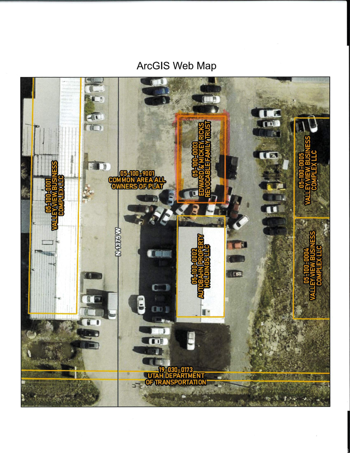 VALLEY VIEW BUSINESS PARK - Land