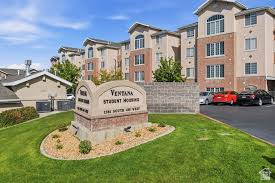 RARE OPPORTUNITY! This condo is 1 of 9 Privately owned units in  Ventana student housing! (67 total units) FULLY Furnished with rental income of $565+/BEDROOM!  Highly coveted top floor (Vaulted Ceilings) lake/valley view. located only 2blocks from UVU.