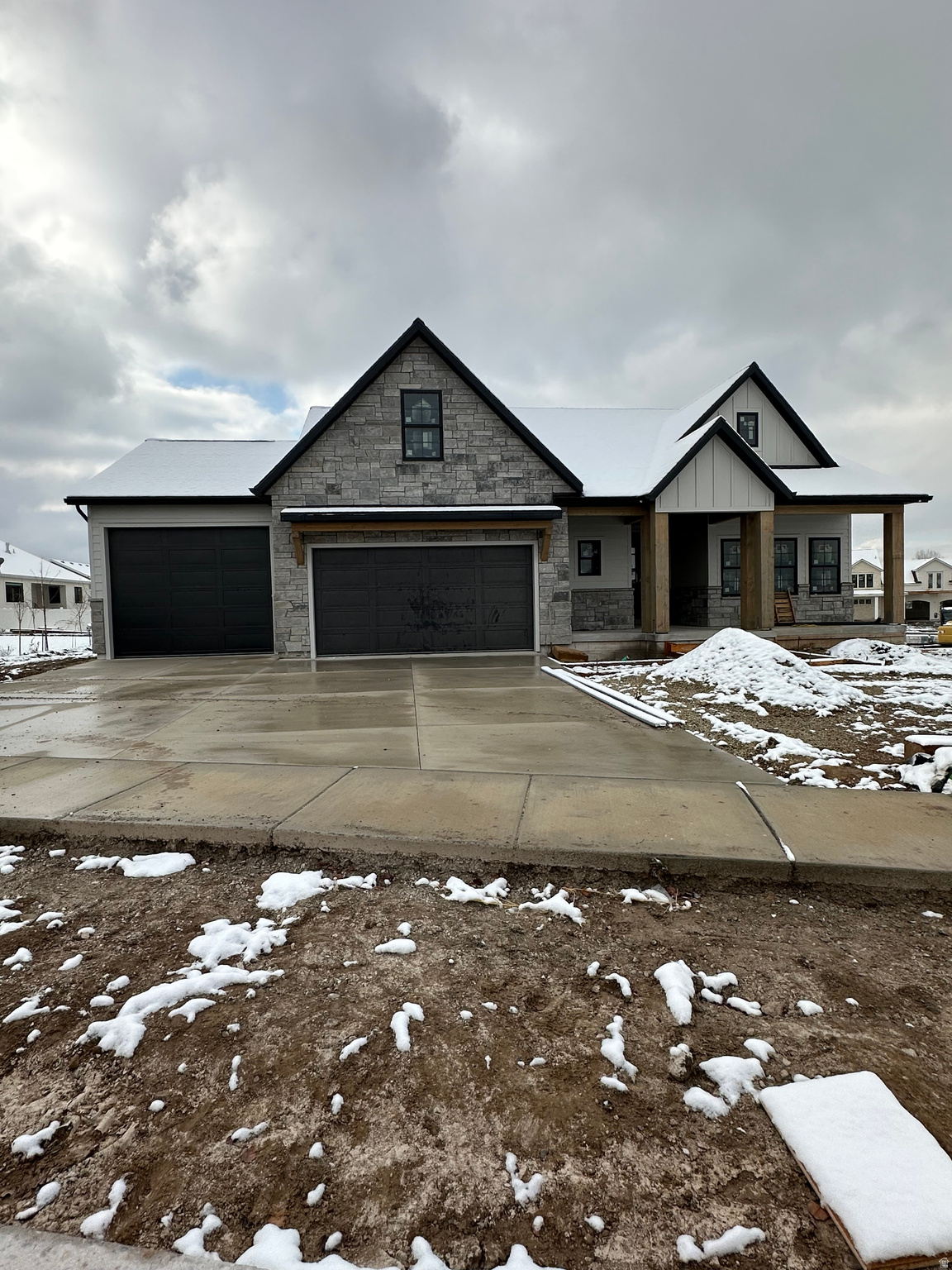 This stunning new construction showcases an open-concept floor plan designed with modern living in mind. Thoughtfully crafted, the residence offers ample space for both comfortable everyday living and effortless entertaining. Enjoy the peaceful charm of Mapleton while remaining conveniently close to parks, schools, and local amenities. Don't miss this opportunity to own a brand-new home with a custom feel in one of Utah County's most desirable communities!