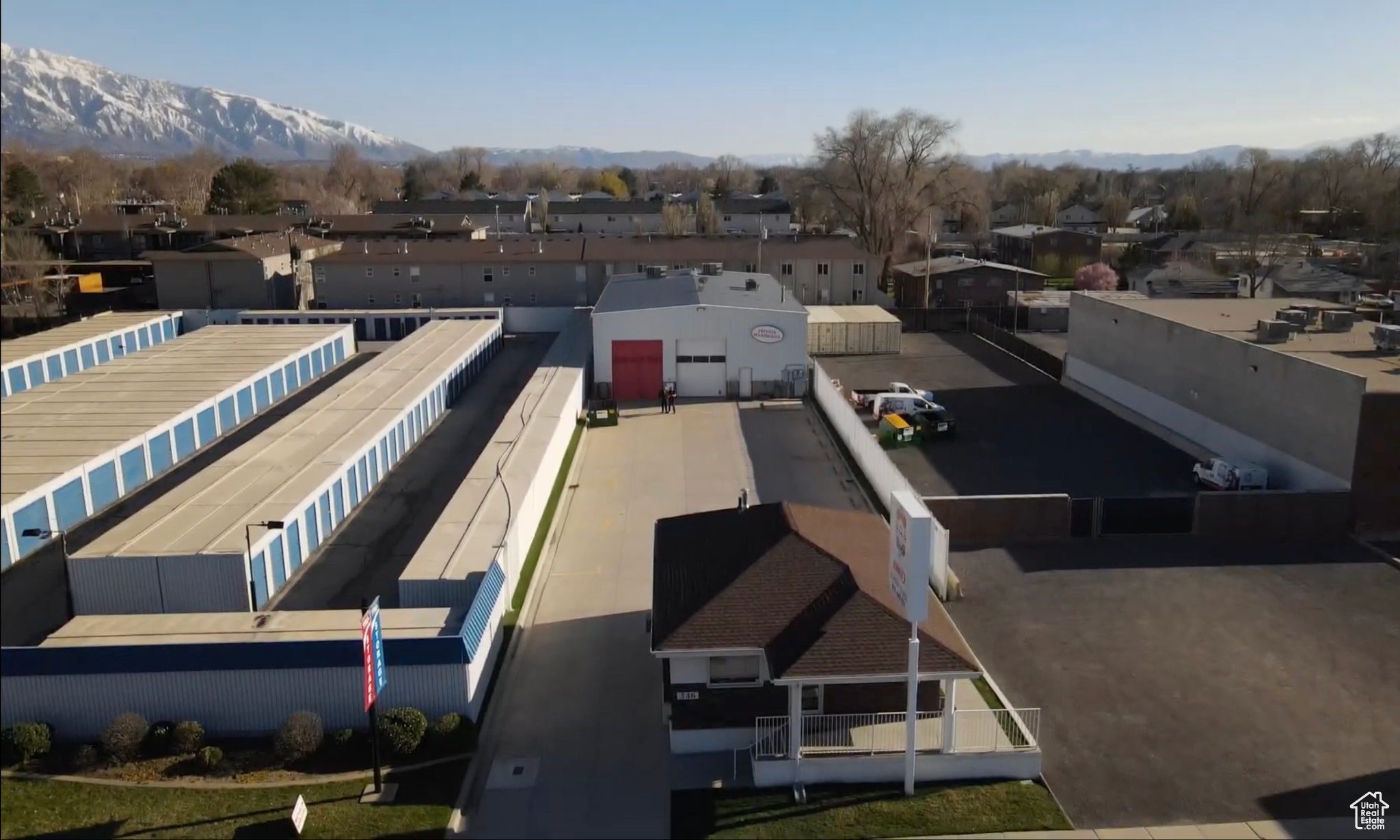 ****Seller Financing Available***Current Commercial Appraisal Attached*** This property is comprised of two buildings (adjoining .43 acre parcel lot also available for purchase MLS 2051854).  The back flex space/warehouse building is 6,500 SF and includes 4,000 square feet of flex space/warehouse and 2,500 SF of office space. The flex space/warehouse has its own commercial kitchen, independent two 5-ton HVAC units for air conditioning (new as of 2024) as well as its own radiant heat system with 2 large industrial 14' macro air ceiling fans. The 2,500 sf of private office space features new carpet, 3 private suites with the potential for more, 3 bathrooms, 2 half baths, and 1 full bathroom. It also has 2 separate HVAC units one for each upstairs/downstairs, a separate laundry/storage room, and 3 additional large secured storage rooms. The front office building is 1,750 SF of updated retail space with 3 private offices. New roof and rain gutters, architectural ceiling, and LED lighting was updated in 2022. New HVAC unit installed and commercial carpet done in 2023. Current tenants are on a month-to-month lease. Exclusions include all tenant furniture and inventory, tenant-owned items, Sub-Zero refrigerators. Square footage figures are provided as a courtesy estimate only. Buyer is advised to obtain an independent measurement. Buyers and buyer brokers to verify all.