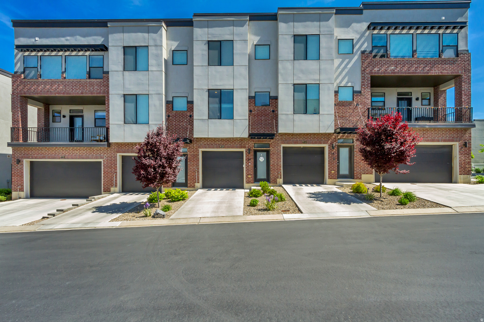 Ask about preferred lender's 1% rate buy-down special! Style is in abundance at this NSL Townhome! Modern design compliments the warm vibe of this home that has been exceptionally maintained to create the perfect space for entertaining, WFH, or collapsing on the couch to watch TV. The 2-car, tandem garage is extra deep for plenty of storage. Enjoy sunsets from the balcony and being 10-15 min from downtown. Location is key with quick access to I-15 and both SL and Davis Counties. Buyer and Buyer's agent to verify all to Buyer's satisfaction.