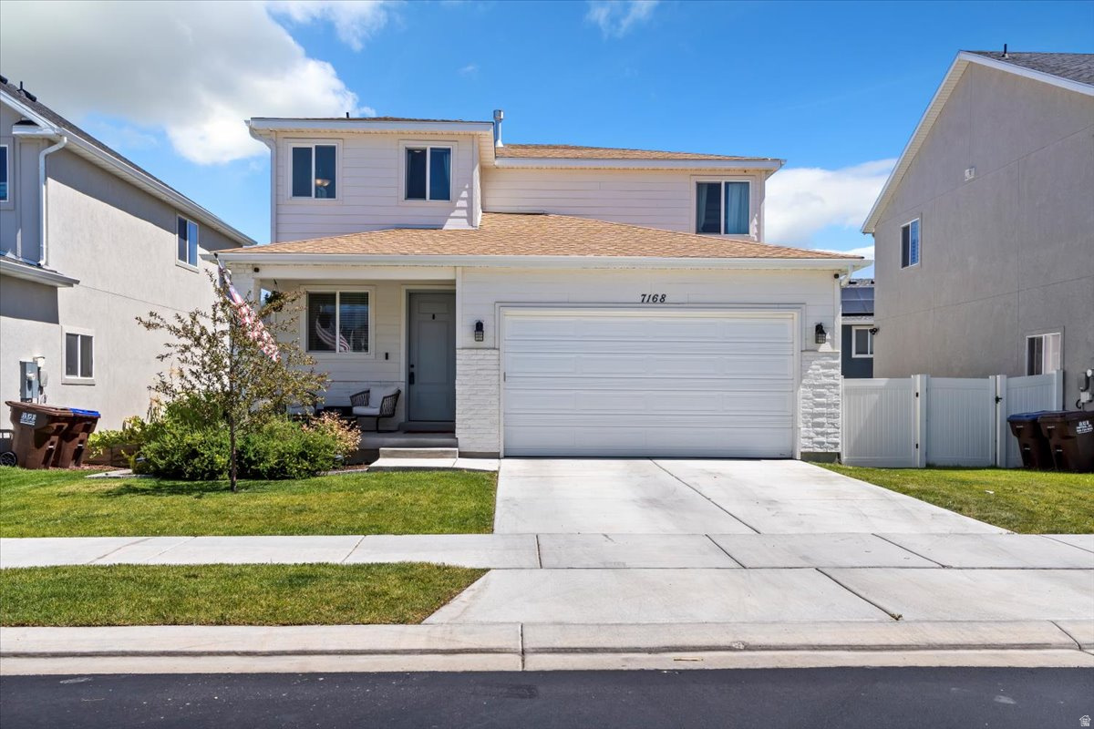Welcome to the beautiful Silverlake community in Eagle Mtn! Don't wait to build a home, when you can own this gorgeous home that is like-new and has been meticulously cared for! You will love the open feeling of the layout and the natural light throughout. Enjoy the time in your clean, white kitchen, with tons of storage in the pantry. This home is just minutes from schools, shopping, trails, Redwood Rd, Pony Express Pkwy and Mtn. View Corridor. The low HOA fee provides exceptional amenities like a pool, clubhouse, exercise room, playground, and more! Sq.Ft. per county records. Buyer to verify all information.