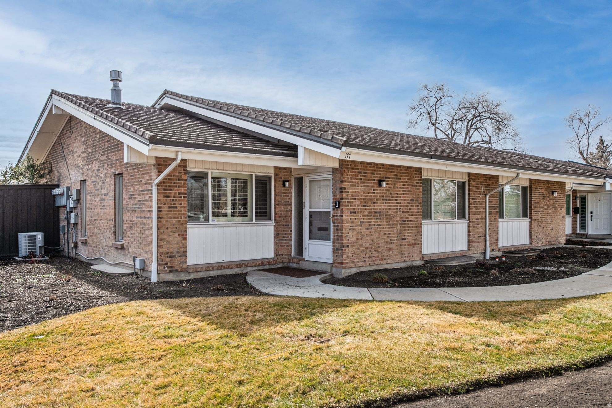 Incredible ranch-style end-unit in the desirable Three Fountains Condominium community! Beautifully remodeled and updated with 2025 finishes and design elements throughout.   The main floor features a spacious great room, living room that opens to a semi-formal dining area and a spectacular gourmet kitchen, complete with high-end finishes, modern fixtures with all the bells and whistles. The primary suite easily accommodates a king-size bed and accompanying furniture. The adjoining bath showcases upgraded fixtures and thoughtful extras. A second main-floor bedroom offers flexibility as a guest room, library, or home office, The lower level provides a generous family or audio-video room, along with a comfortable guest bedroom and convenient access to a full bath. An adjacent office of exercise room connects directly to the garage for added functionality. As an end unit, this home enjoys a private, oversized patio with access to both the main living area and the garage, perfect for relaxing or entertaining. Shows spectacularly this one you won't want to miss!