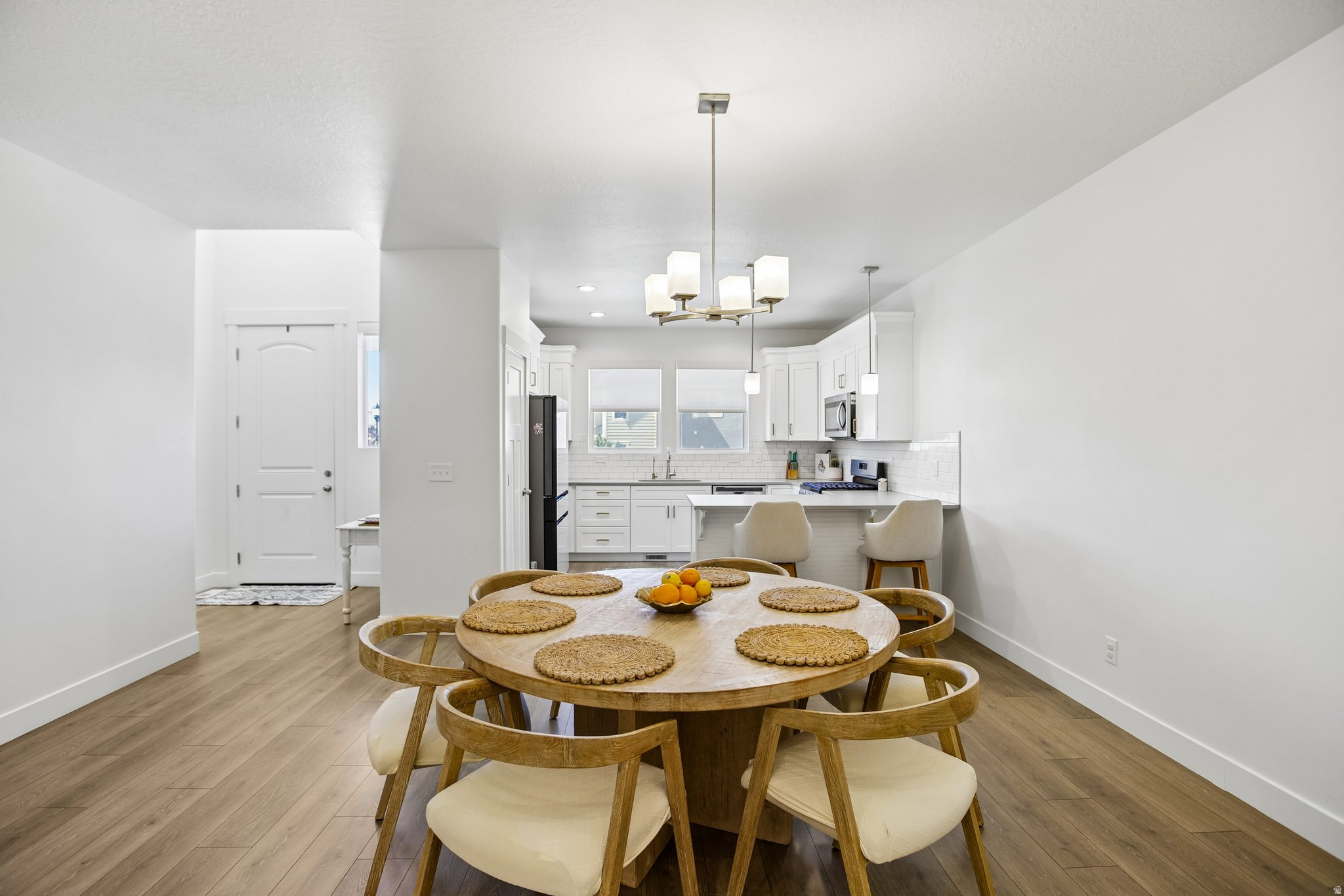 Join us at our OPEN HOUSES: Thursday June 11 from 4-6pm and Saturday June 13 from 1-3pm. One of the standout features is a unique location: backing a quiet, dead-end, cul-de-sac! Appliances Included!! Inside, you'll find vaulted ceilings, abundant natural light, and an open-concept layout perfect for everyday living and entertaining. The kitchen features quartz countertops, modern finishes, and a gas range, with all appliances included. Upstairs offers 3 bedrooms and 2 full bathrooms, including a spacious primary suite with a private ensuite bath. The unfinished basement provides room to grow with potential for an additional bedroom, bathroom, and family room. Enjoy resort-style community amenities including a pool, clubhouse, fitness center, parks, playgrounds, and walking trails. Conveniently located near schools, shopping, dining, Mountain View Village, Mountain View Corridor, and Bangerter Highway. Buyer & Buyer's Agent to verify all information.