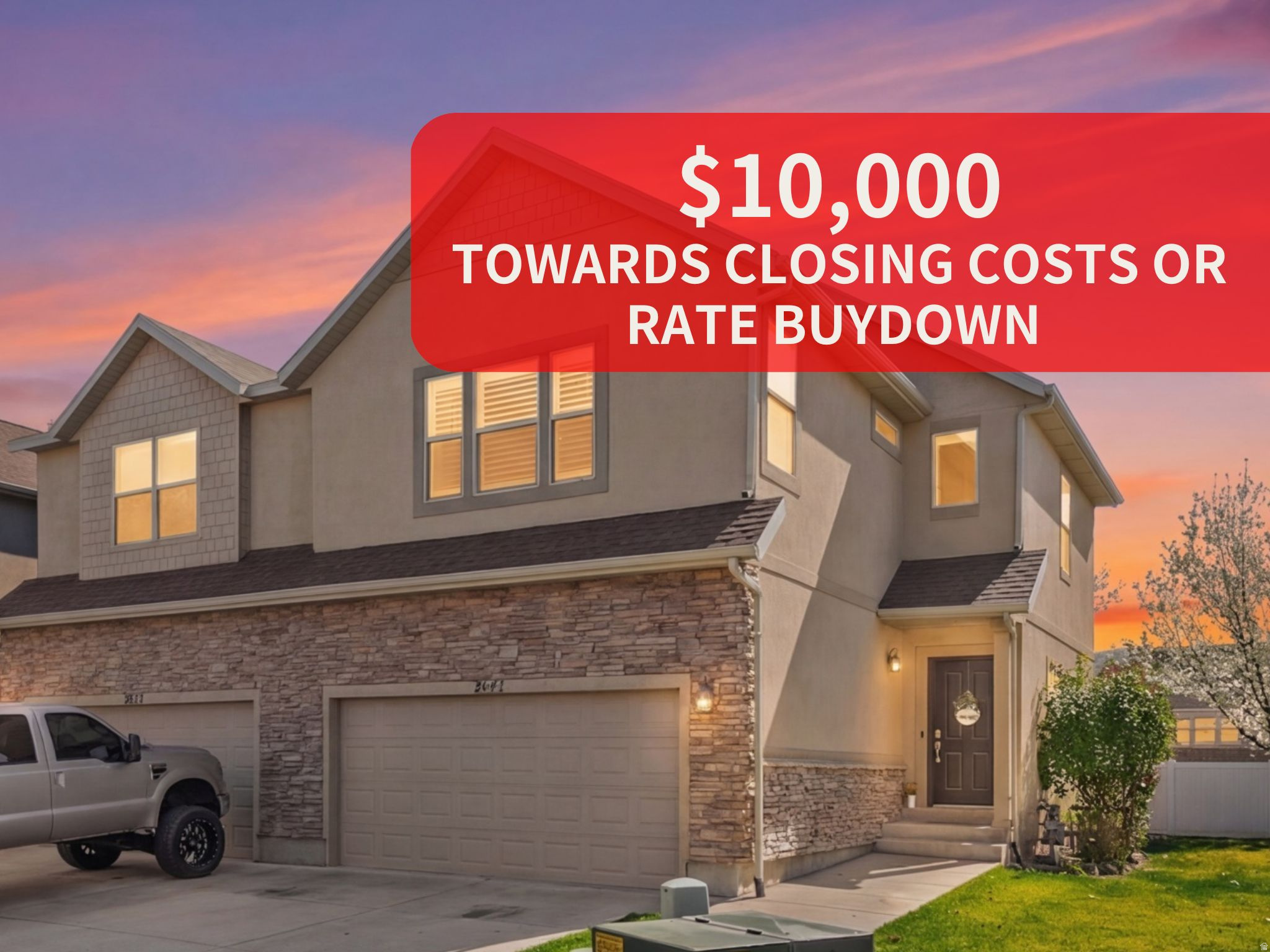 $10,000 towards rate buydown or closing costs! Welcome to this spacious and move-in ready Riverton townhome offering over 2,130 sq ft, 4 bedrooms, and 3 full bathrooms in one of the area's most desirable communities. The open-concept layout provides exceptional flexibility for families, remote work, entertaining, or multi-generational living. Large bedrooms, abundant natural light, and thoughtful living spaces create a home that feels significantly larger than typical townhomes in this price range.  Enjoy low-maintenance living with nearby parks, shopping, dining, and quick access to Mountain View Corridor while being located within highly desirable Jordan School District boundaries. With a 2-car garage, modern finishes, and a functional floorplan designed for everyday living, this home offers the ideal balance of comfort, convenience, and value.  Rarely do 4-bedroom townhomes with this much finished space become available at this price point in Riverton. All house information given as a courtesy to the buyer, buyer will need to verify the accuracy of all provided information.