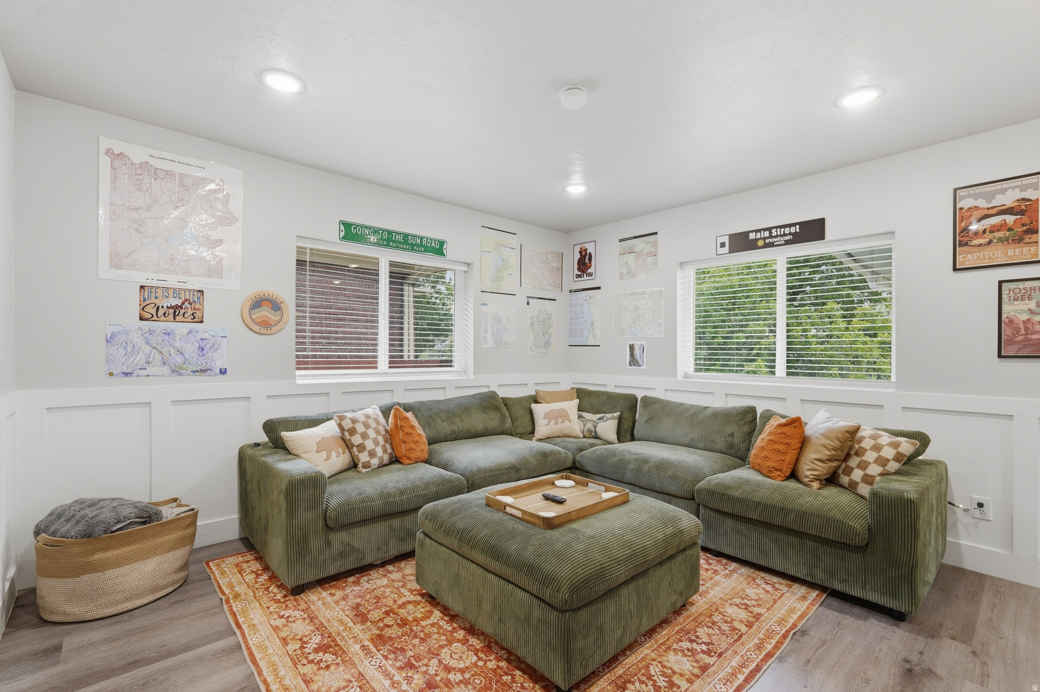 Charming, updated, and perfectly located near Weber State University, this move-in ready 4-bedroom, 2-bath home is full of warmth and character. Fresh paint, newer carpet, and updated appliances create a fresh, modern feel, while unique trim details throughout the cozy living spaces add personality you won't find in a cookie-cutter home. The mudroom provides both style and functionality, and the bright guest bedroom offers peaceful backyard views through oversized windows that fill the space with natural light. Unwind after a long day in the relaxing jetted tub, then step outside to enjoy the spacious backyard-perfect for entertaining, gardening, or simply enjoying Utah evenings. Additional rear parking behind the fenced yard adds convenience and flexibility. With thoughtful updates, abundant charm, and a location close to schools, shopping, dining, and recreation, this home is one you won't want to miss. Off-street parking is behind back fence. Measurements given as a courtesy, buyer/buyer's agent to verify all.