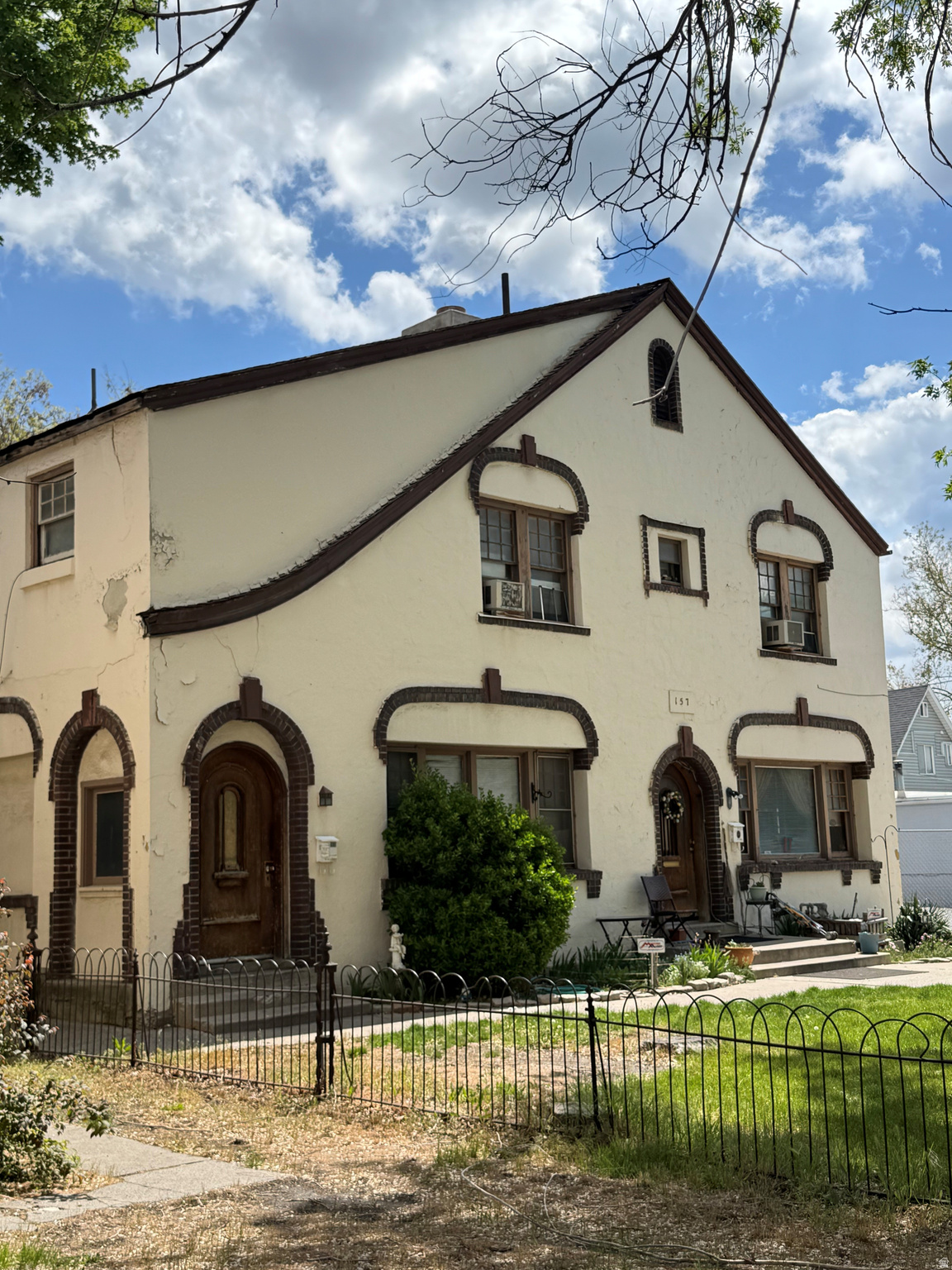 This multi-unit property was originally built as an elderly care facility that required overhead water sprinklers, which are still in place.  Currently, the property is licensed and used as a single-room boarding home with multiple tenants.  There is one 2-bedroom apartment and a 1-bedroom apartment on the main.  Both have kitchens.  The 2-bedroom apartment has a 3/4 bath, and the 1-bedroom has a full bath.  One of the 1-bedroom units has a 1/2 bath; the other 7 rooms share two common baths.  Upstairs, there are 2 common full bathrooms and a common area kitchen.  THIS PROPERTY IS PERFECT "AS IS" OR CAN BE DEVELOPED INTO AN AIRBNB, HOSTEL, GROUP HOME, OR APARTMENT HOMES!   THE BOILER IS A COUPLE OF YEARS OLD AND HIGHLY EFFICIENT.  THE ROOF IS IN EXCELLENT CONDITION.