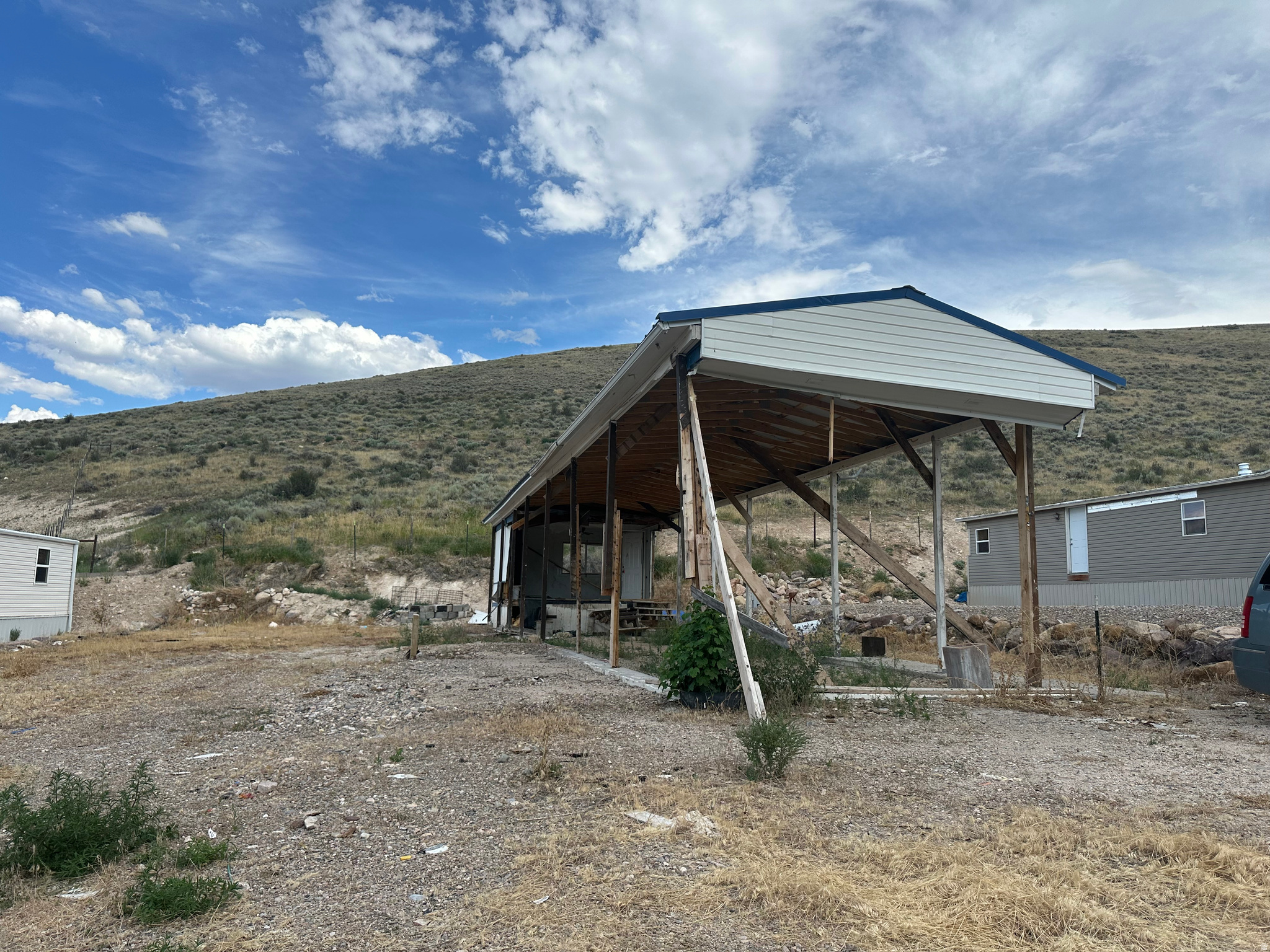 Large RV lot located in Sweetwater Camper and Trailer Park. Full utilities. Amenities include pool, big grassy common area with trees and picnic tables, two playground areas, sand VB pit, basketball court, overflow parking area and access to public beach via UTV/ATV trail from upper trailer area. Close to Pickleville Playhouse and to Hodges Canyon Trailhead for access to Cache National Forest/The Sinks for UTA/ATV, snowmobiling, and hiking trails.
