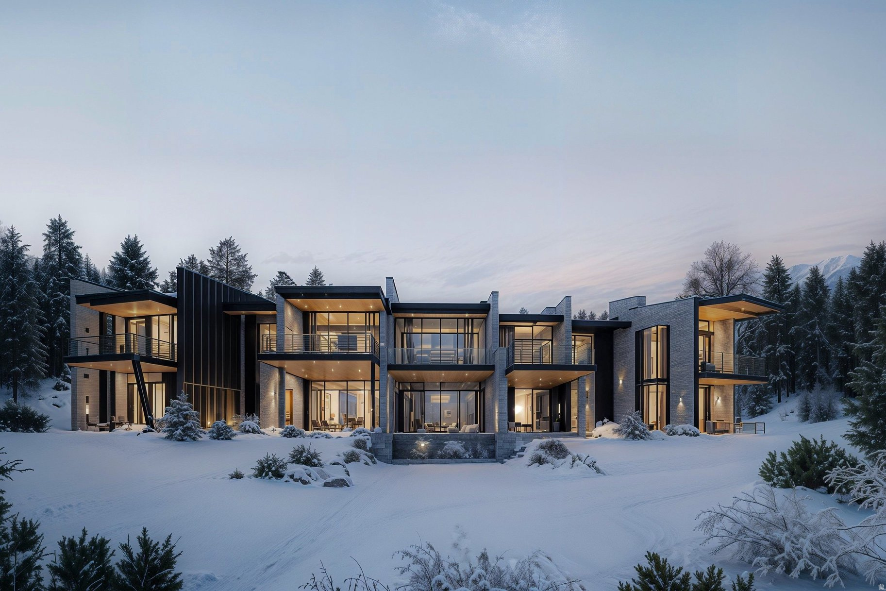 Still time to select finishes and materials to suit your style. Experience peak alpine living in this private ski-in/ski-out, 14,406 sq ft estate that blends luxury with purposeful design in the gated, ultra-exclusive Colony at White Pine Canyon in Park City. Blending Italian elegance with modern design, this architectural masterpiece offers direct access to Canyons Resort and is minutes from Park City's dining, shopping, and Old Town charm. Enjoy 5,804 sq ft of heated Outdoor living space ideal for year-round entertaining. A full wellness retreat features an infrared sauna, steam room, jacuzzi, and cold plunge. Additional amenities include a fitness studio, theater, office, hearth room, ski prep area, and a spacious casita with its own garage. Crafted with natural stones, cloud ceilings, brass detailing, and smoked glass details, this smart home includes radiant heat throughout and oxygenation-ready systems for ultimate comfort. Designed in collaboration with @gycluxuryhomes, @kelleryoungluxuryhomess, @obicuaarchitecture, and @annemairebarton.