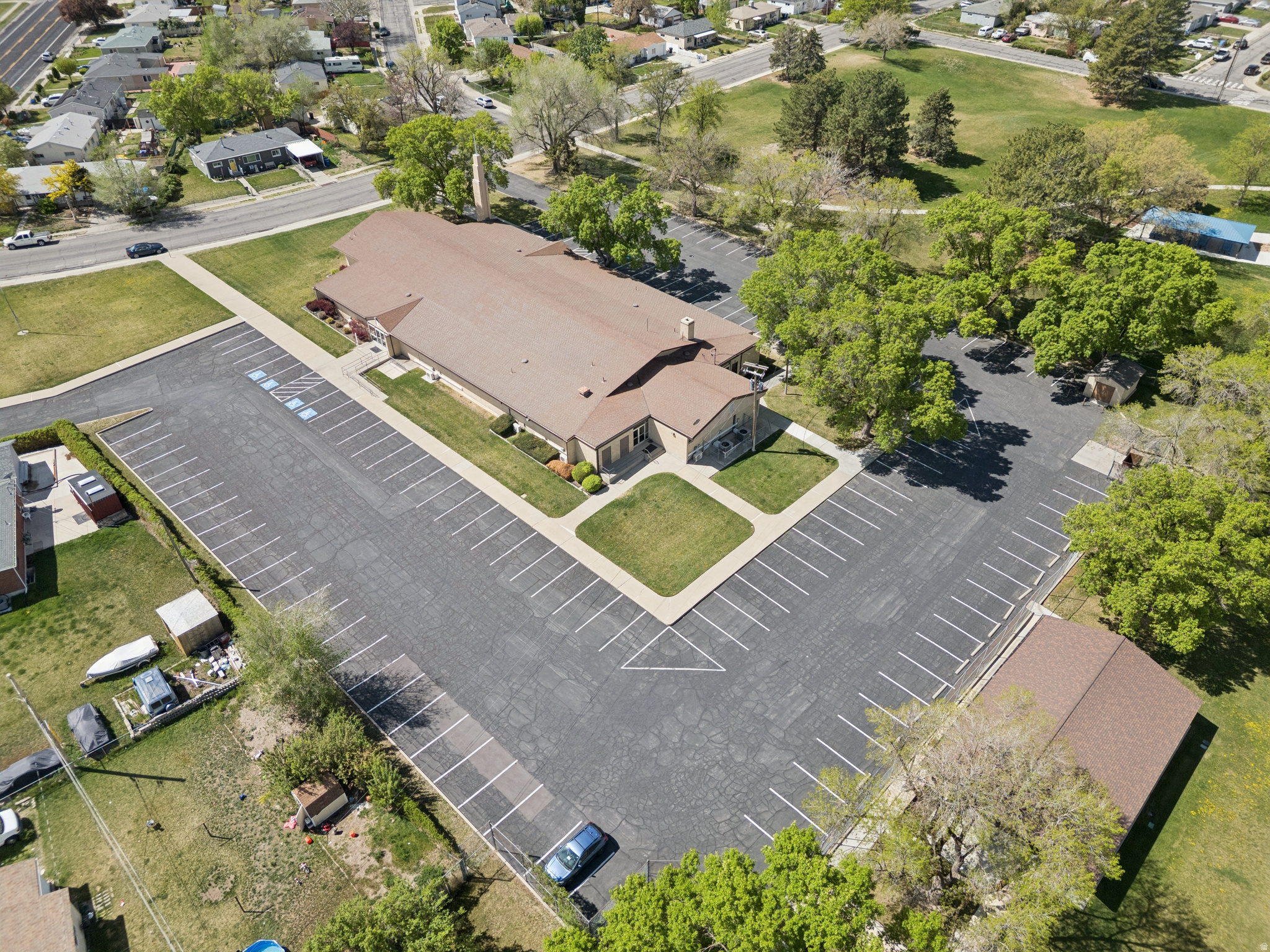 This property features a building with 15,277 square feet of space and sits on 4.569 acres of land zoned PF/PI. Offers will be reviewed after the property owner's mandatory 30-day listing period expires. Zoning and allowed uses must be confirmed with the city.