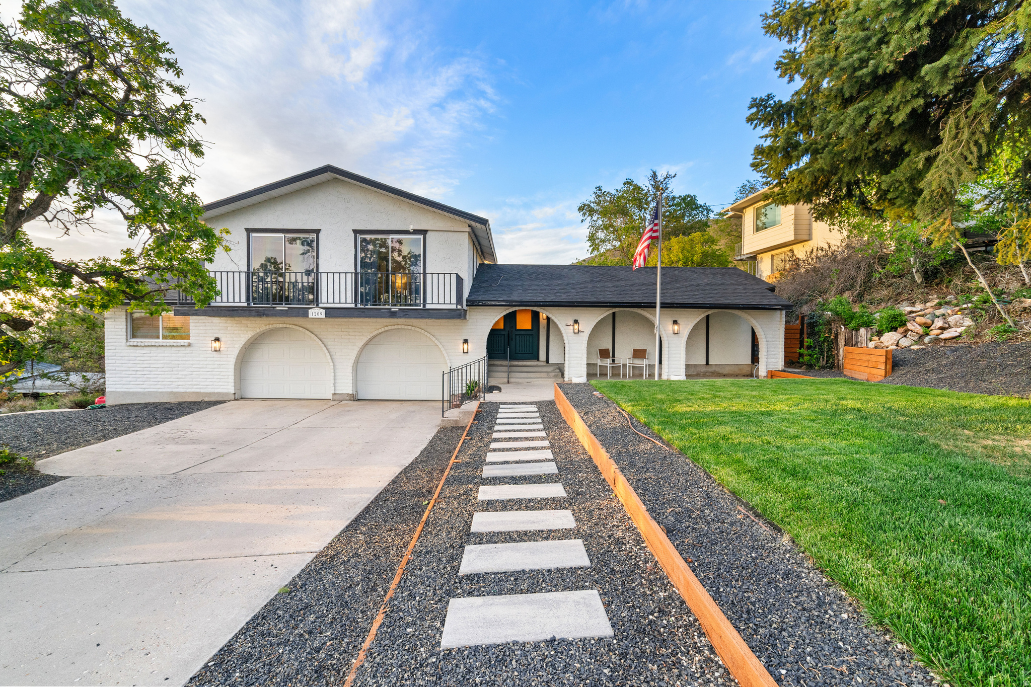 Come see the 3-D tour----- https://my.matterport.com/show/?m=aoXHaxjSgZn ----- This beautifully updated mid-century home blends timeless modern finishes with clean, contemporary lines throughout. Enjoy an abundance of natural light while taking in some of the best views Bountiful has to offer. Perfectly situated in a secluded cul-de-sac, this home features a private deck and patio areas, a quiet street, and no backyard neighbors-offering both privacy and serenity. This home has all the updates you're looking for! Over the past few years, the owners have incorporated high-end improvements including a new roof, new energy efficient windows, updated appliances (all included), custom kitchen cabinets, quartz countertops, new a/c system which included efficient mini-splits, a high efficiency tankless hot water and boiler system, a fully finished walk- out basement, remodeled bathrooms, and so much more. The only way to truly appreciate everything this home has to offer is to see it in person.