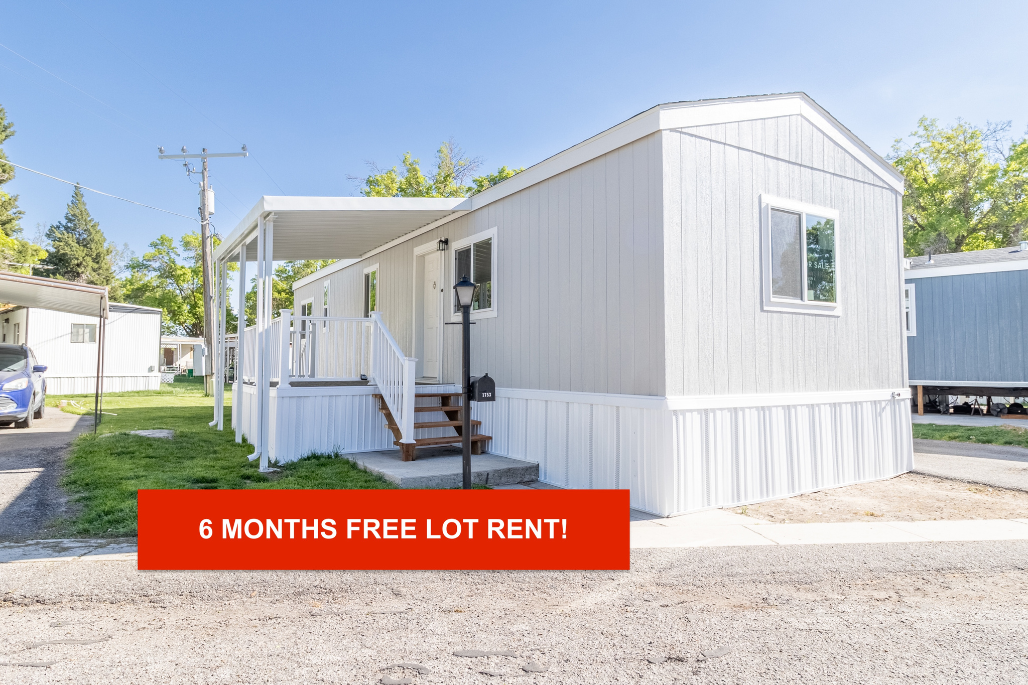 Brand-new 2025 manufactured home never lived in. One of two newly built homes available in American Heritage, a welcoming 55+ community in West Valley City. With modern finishes, central A/C, covered parking, and a storage shed, this is move-in ready from day one. The $780/month HOA covers gas, water, sewer, and trash, your biggest monthly costs are already included. To make it even easier to get in, the seller is offering the equivalent of 6 months of free lot rent applied throughout your first year. Seller financing may also be available, ask for details. Age requirement: one resident must be 55+, all others 18+. Community approval required prior to offer acceptance.