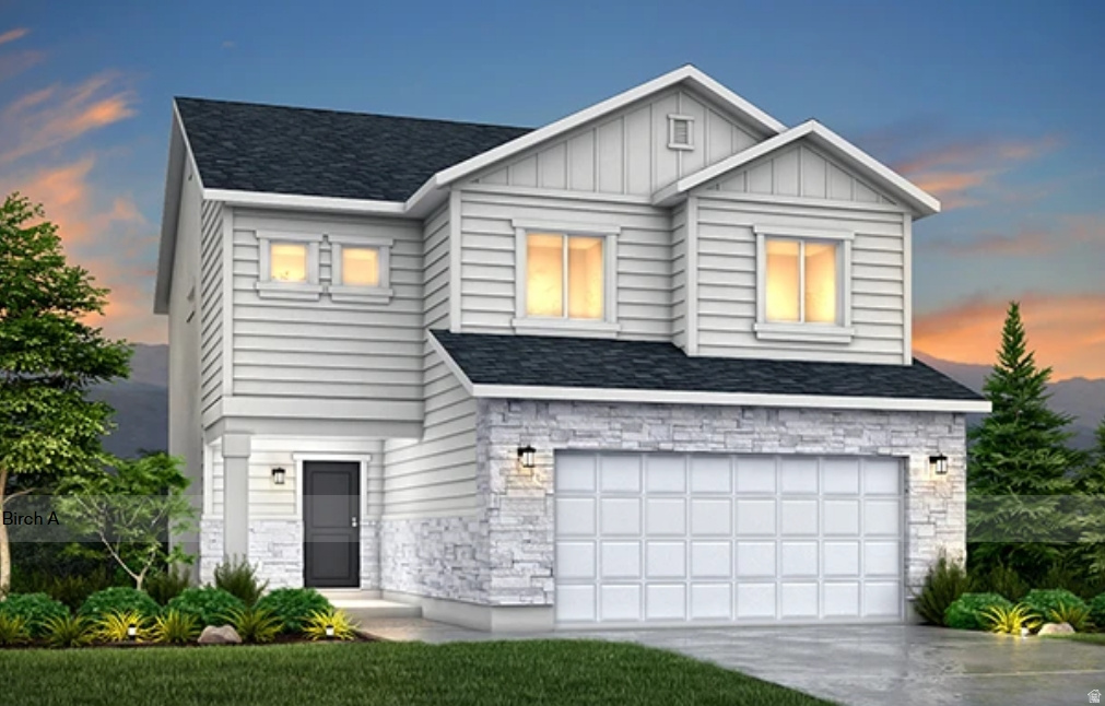 Welcome to the Birch floor plan, where modern design meets everyday functionality. This stunning two-story home offers 1,865 square feet of finished living space, featuring an open-concept main floor perfect for entertaining. The heart of the home is a spacious Great Room that flows seamlessly ino a bright Kitchen and Nook area. Upstairs, you'll find 4 bedrooms including a luxurious Master Suite complete with a large walk-in closet and private bath.