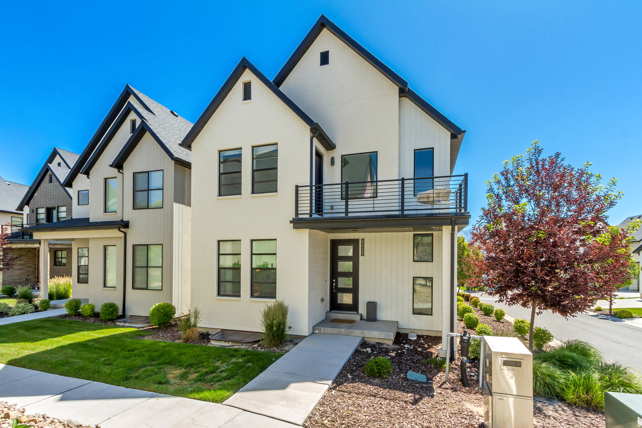 Located in the highly desirable Holbrook Farms community, this fully finished home on a corner lot offers a functional floor plan, a completed basement, and well-designed living spaces throughout. The layout provides a natural flow between the main gathering areas, creating a comfortable environment for both everyday living and entertaining. The basement is fully finished, adding valuable living space and flexibility for a variety of needs. Outside, you'll enjoy a well-established neighborhood with access to Holbrook Farms' clubhouse, community pool, parks, playgrounds, trails, and open green spaces. Conveniently located near Skyridge High School, Thanksgiving Point, Lehi Sports Park, Olympic Park, local golf courses, Riverton Hospital, and shopping at Traverse Mountain. With quick access to I-15 and just 30 minutes to Salt Lake City, the location offers an ideal balance of convenience and community living.