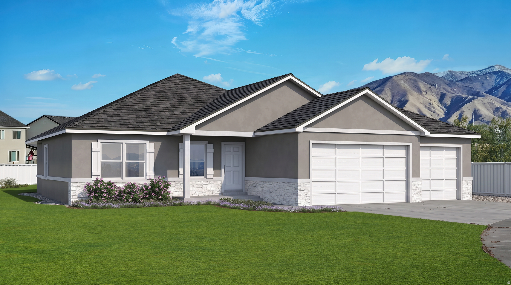 DON'T MISS THIS GREAT VALUE. The Poppy by WHITESTAR HOMES is an improvement to the classic rambler. The Poppy offers a sense of volume and openness not found in other homes. The heart of the home where life happens and family memories are made is centrally located mirroring natural design. The heart was designed for optimal living through openness with vaulted ceilings that peak at 13' which provides a sense of volume that can accommodate large gatherings or intimate family moments. The ample kitchen, equally important to the life of a home, is situated so that it is both separate and connected to the heart, allowing for a versatility not found in traditional design. All the bedrooms are vaulted continuing the theme of openness and volume with the Poppy. The ample Primary Bedroom features a separate tub and shower with dual sinks in an open layout that allows occupants peace while preparing for the day ahead. An abundance of clothing is no problem for the large walk in closet to accommodate. The classic jack-and-jill design with the secondary bedrooms provides children and guests with a functional timeless living experience. The Poppy delivers a grand experience within a cozy home unmatched by other options. Come visit the Poppy today and experience the WHITESTAR difference. *THIS HOME IS UNDER CONSTRUCTION AND ESTIMATED TO BE MOVE-IN READY IN LATE JUNE 2026 **THE INTENT IS TO CONTRACT BEFORE THE HOME IS COMPLETE AND CLOSE AS SOON AS CERTIFICATE OF OCCUPANCY IS ISSUED ***WHITESTAR HOMES IS OFFERING $7,500 IN CONCESSIONS REGARDLESS OF LENDER OR $12,500 WITH PREFERRED LENDER WITH ANY CONTRACT BEFORE THE HOME IS COMPLETED.