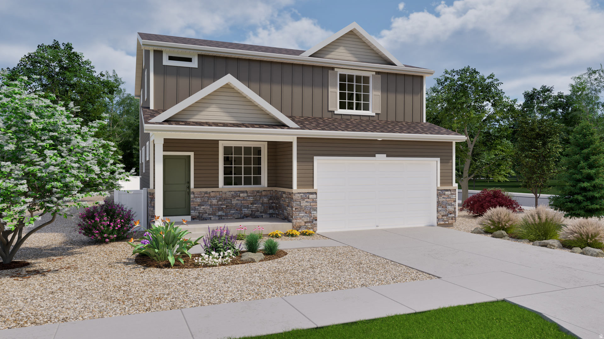 The "Neo" Floorplan blends style with innovation in a home crafted for flexibility, affordability, and efficiency. This single-family, 2-story layout spans over 2,800 sqft and offers 3 beds, 2 and a half baths, and a 2-car garage. "Classic" design package with soft close white cabinets, granite counters throughout and tile surround at primary bath! Call now for more information or to set up a time to visit the community! (Photos are of another home, same floorplan. Neo Lot 116)