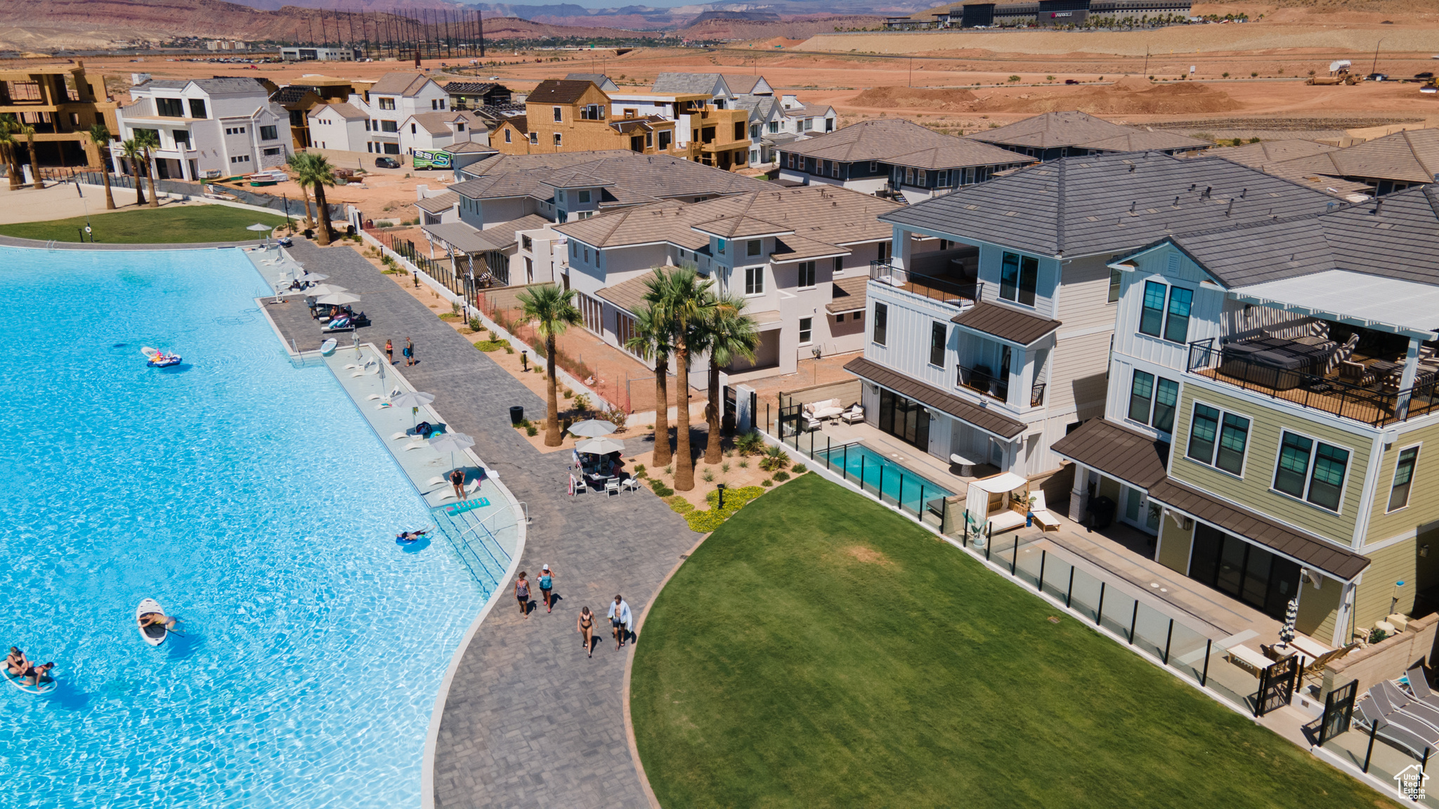 Co-Ownernship Vacation Home. Sold in 1/8th Ownership. This Ember Home sits directly on the lagoon at Desert Color. HOA includes: Lagoon access, clubhouse pool, cabanas, sundeck, and pickleball. Enjoy swimming, kayaking, and paddelboarding at the bluest lagoon in St. George. Square footage figures are provided as a courtesy estimate only and were obtained from Builder. Buyer is advised to obtain an independent measurement. Square footage figures are provided as a courtesy estimate only and were obtained from Builder. Buyer is advised to obtain an independent measurement.