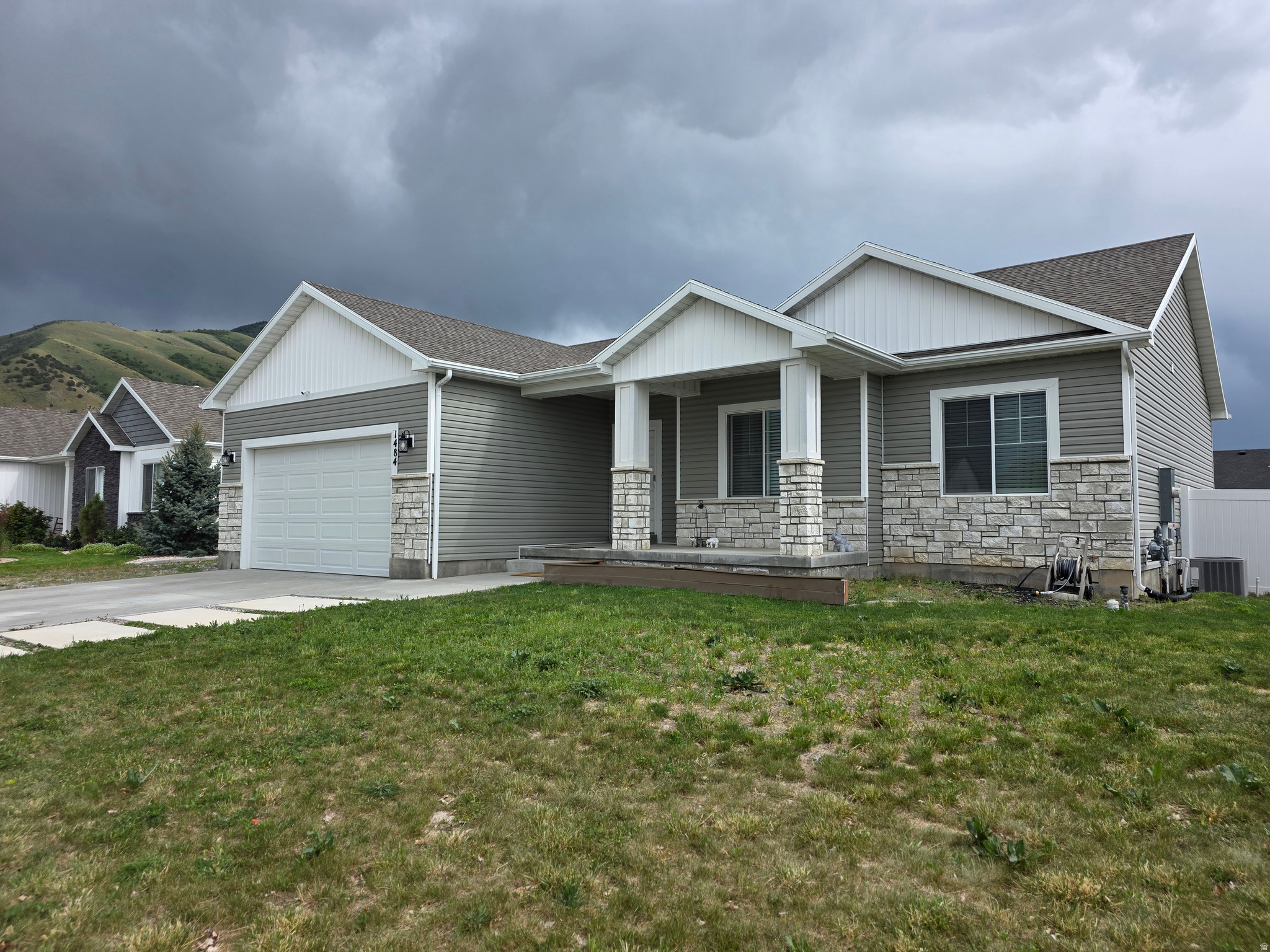 Finish the basement to your liking. Fabulous Home in the desirable Elk Mountain Subdivision, featuring community pool, hottub, gym and club house. Square footage figures are provided as a courtesy estimate only and were obtained from _County Records .  Buyer is advised to obtain an independent measurement.