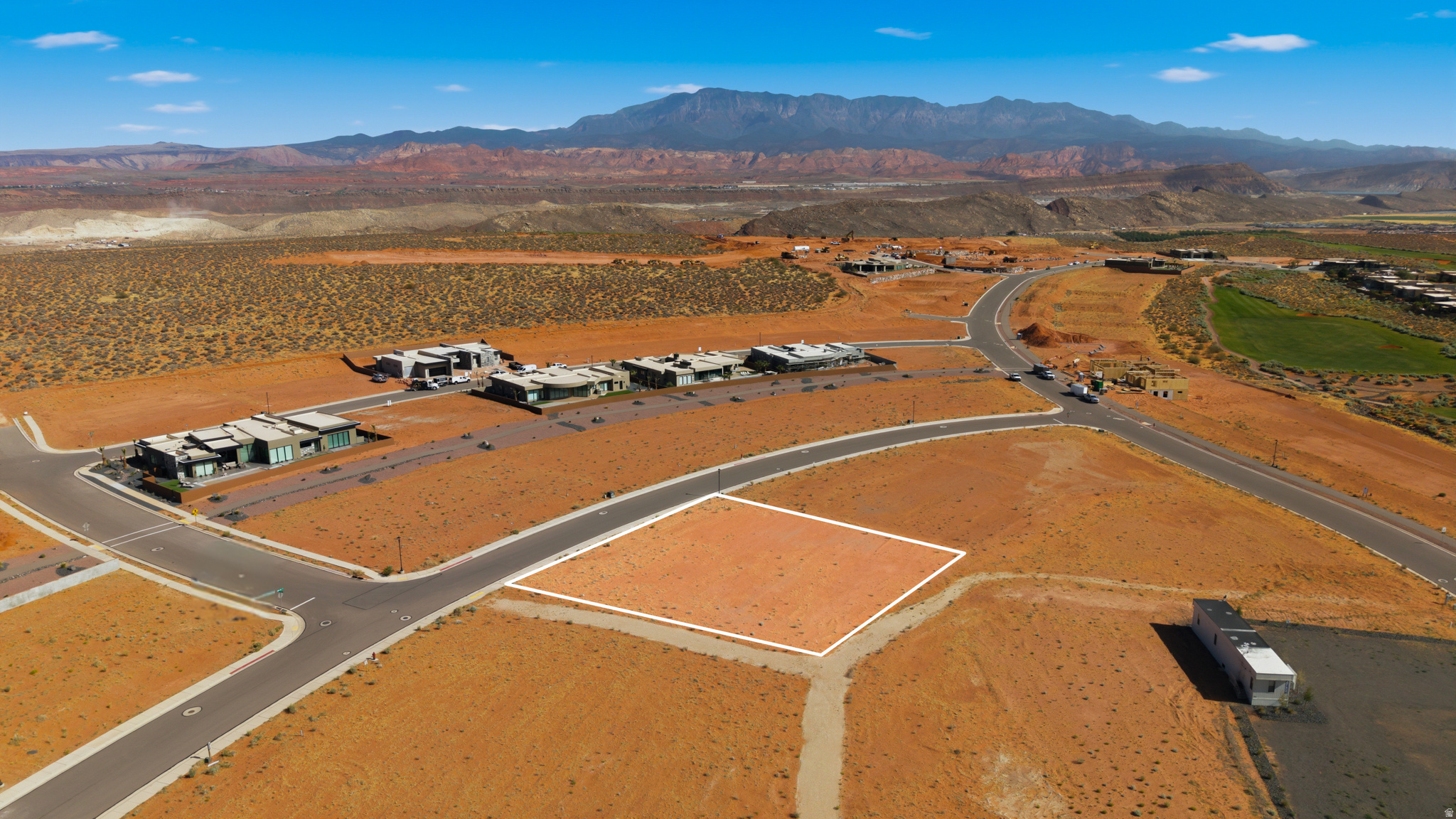 Build your dream home on this exceptional 0.51-acre homesite in The Estates at Sand Hollow Resort. Perfectly positioned with an east- facing backyard, you'll enjoy shaded afternoons and evenings while taking in Southern Utah's beautiful desert landscape and colorful sunrise views to start your day. With generous space for a custom residence, resort-style pool, outdoor living, and seamless indoor-outdoor design, this homesite provides the canvas to create a home that complements both lifestyle and luxury. Surrounded by championship golf, adventure, and endless recreation, this is more than a homesite, it's an opportunity to create your own desert retreat. HOA benefits include front and backyard landscape maintenance giving owners more time to enjoy what matters most. Additional ownership perks include discounted green fees at Sand Hollow Golf Course, along with exclusive benefits and resort amenities that enhance the ownership experience. Whether your ideal day includes golfing on a nationally recognized championship course, boating at Sand Hollow Reservoir, exploring nearby dunes and trails, or simply relaxing in your own private retreat, the possibilities are endless. Bring your own builder or choose from one of the community's premier builders and create a home that reflects your vision and lifestyle.