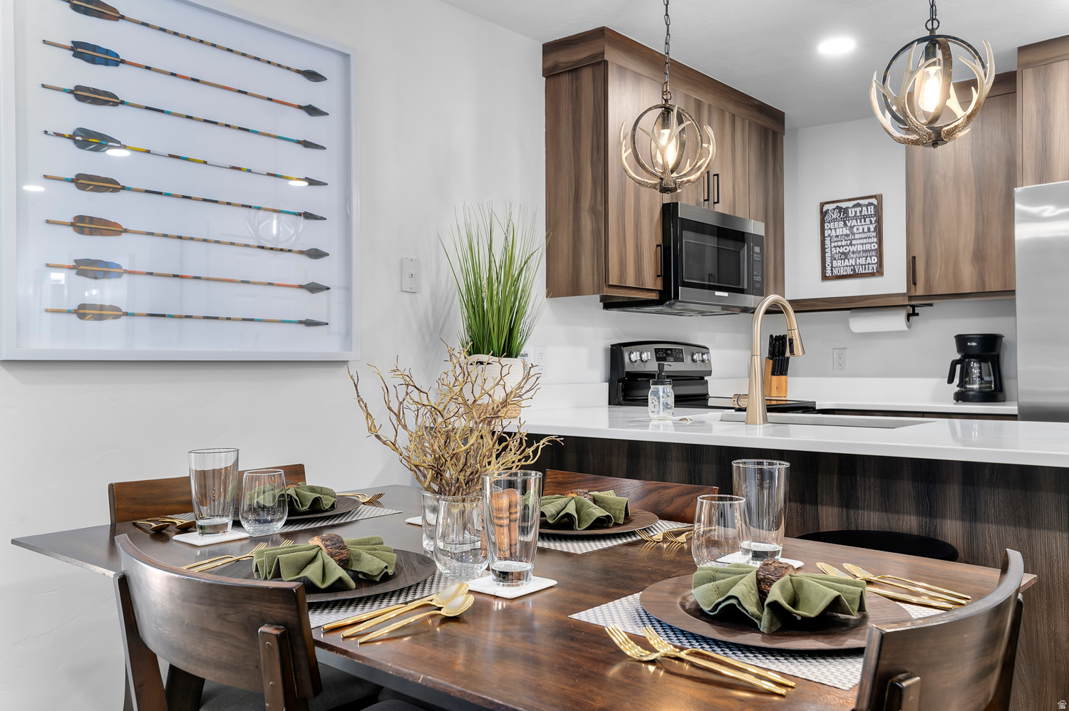 PRICE IMPROVEMENT!  Situated in one of the most desirable spots at Treasure Mountain Inn, this corner condominium combines privacy with unmatched access to all that Park City has to offer. Just steps from the elevator that takes you directly down to Main Street, you're only moments away from world-class restaurants, galleries, shopping, and nightlife. Inside, the residence is bright and inviting with large windows, a thoughtfully updated kitchen, and comfortable gathering spaces that flow easily to a private courtyard patio. The separate bedroom allows for peace and quiet, while the Juliet balcony in the living area gives you a front-row seat to the energy of Old Town. Offered fully furnished, the home is ready for immediate use as a mountain retreat or income-producing rental. Treasure Mountain Inn amenities include secure underground parking, a year-round hot tub with water feature, a fitness center, and on-site spa and dining. With Deer Valley and Park City Mountain Resort just minutes away and Salt Lake International Airport within 45 minutes, this turnkey residence offers a rare combination of convenience, character, and mountain-town vibrance.