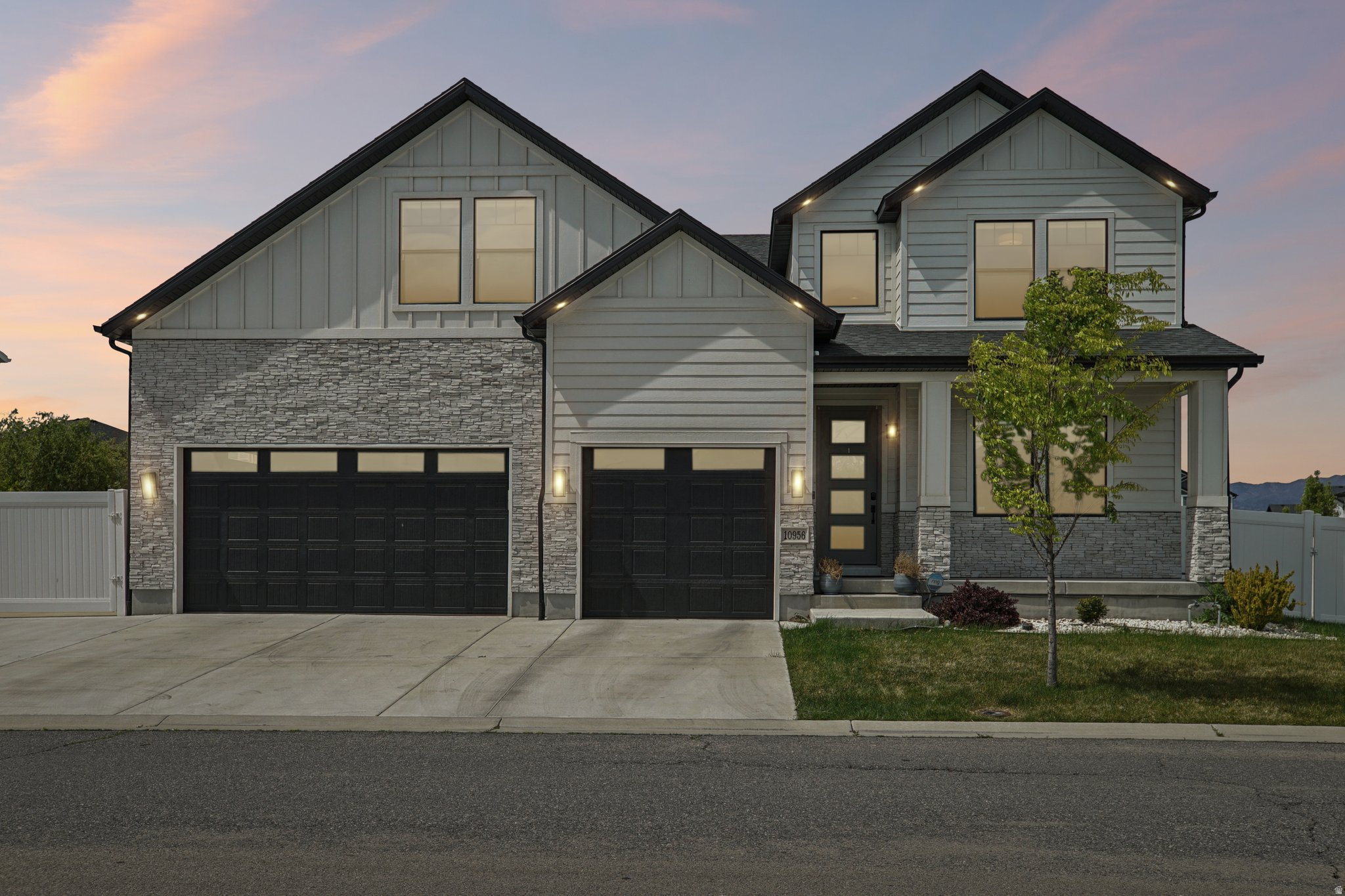 $25K Price Reduction even though comps support the value!!! Incentive options available that can be used for rate buy down, closing cost, etc.  **Stunning 5-bedroom home with sweeping Wasatch Mountain views-expertly upgraded with over $70,000 in high-end finishes and thoughtful enhancements. This one-of-a-kind property offers exceptional value and is designed to impress even the most discerning buyers. The spacious layout features 5 bedrooms, 3.5 bathrooms, a 3-car garage, a dedicated office, and a versatile bonus room that can easily serve as a fifth bedroom or additional workspace. Situated on a premium lot, this home is perfect for those seeking a low-maintenance lifestyle without sacrificing outdoor enjoyment-ideal for busy professionals or frequent travelers. Step outside to a fully landscaped yard designed for both relaxation and entertaining, showcasing uninterrupted, year-round Wasatch Mountain views. The desirable east-facing orientation helps melt winter snow efficiently while providing cool, shaded comfort for summer evenings on the covered patio that has a built in gas firepit. Inside, the home blends timeless design with modern functionality. The gourmet kitchen is a standout, featuring natural wood cabinetry, quartz countertops, a stylish tile backsplash, double ovens with a gas range, and a spacious pantry with potential for a butler's pantry conversion. Luxury vinyl plank flooring flows throughout, complemented by custom accent walls, designer lighting, and a striking fireplace surround that anchors the living space. Additional highlights include built-in shelving, well-designed walk-in closets, and automatic shades for effortless control of evening sunlight. Home also has a $10,000 reverse osmosis system installed. Whether you're enjoying the panoramic mountain views outdoors or the elevated finishes inside, this home delivers a rare combination of comfort, style, and convenience. Opportunities like this don't come along often-schedule your private showing today. Seller requests 2 hr notice for showings. **Buyer/Buyer Broker is advised to obtain an independent measurement. Buyer/Buyers Agent to verify all info including sq. ft.