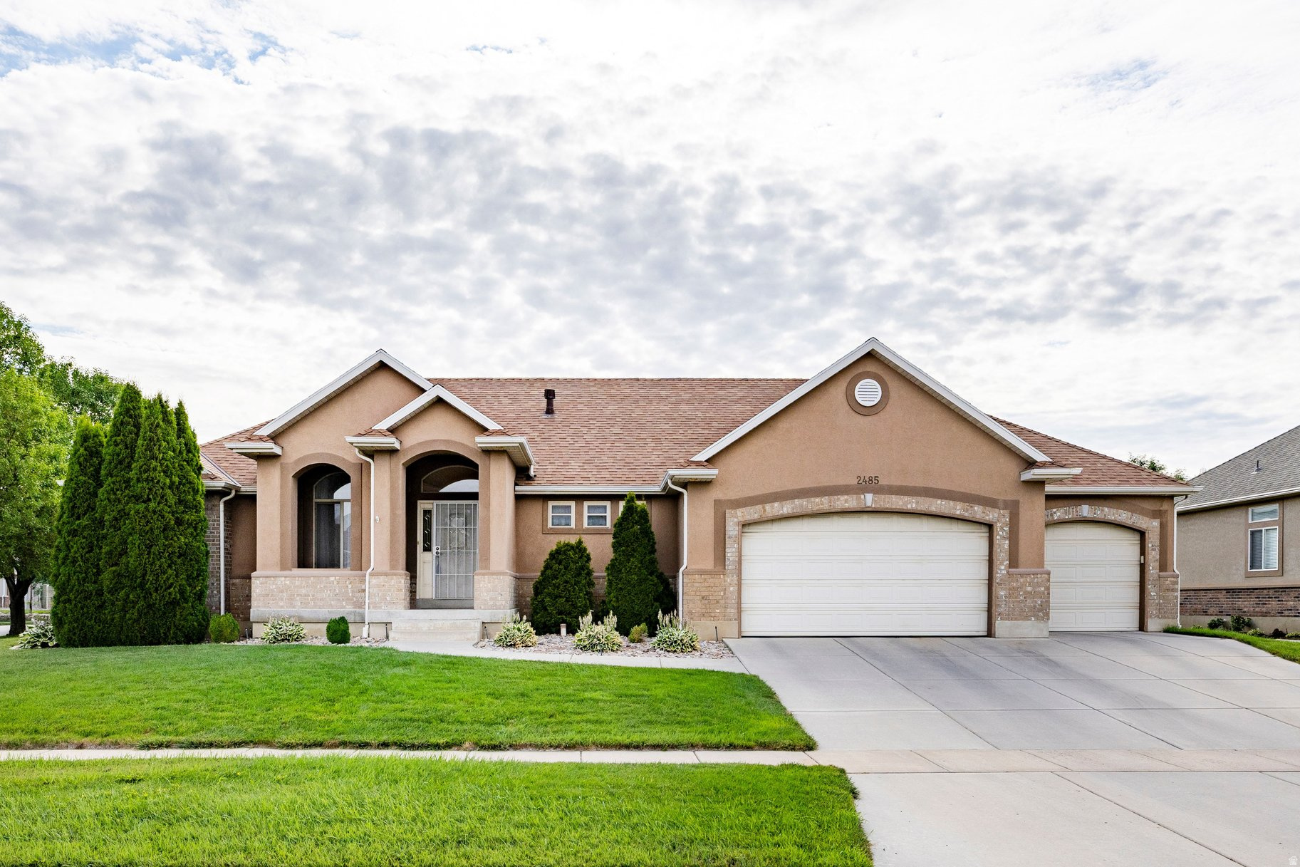 Thoughtfully updated home offers peace of mind with major improvements already completed, including a new roof (2023), high-efficiency furnace and central air conditioner (2017), upper-level Low-E windows (2016), water heater (2024), and water softener (2025). The kitchen features a new dishwasher (2026) along with updated appliances, including an upper refrigerator (2025). Additional upgrades include a new main garage door opener and hardware (2025), a new double oven (2026), and a finished in-law suite with a downstairs washer and dryer (2021), providing excellent flexibility for guests or multi-generational living. Outside, you'll appreciate, established fencing (2012), and a quality shed built by Ikon Construction (2025).  With so many big-ticket updates already completed, all that's left to do is move in and enjoy this exceptional home in a neighborhood where homes rarely become available.