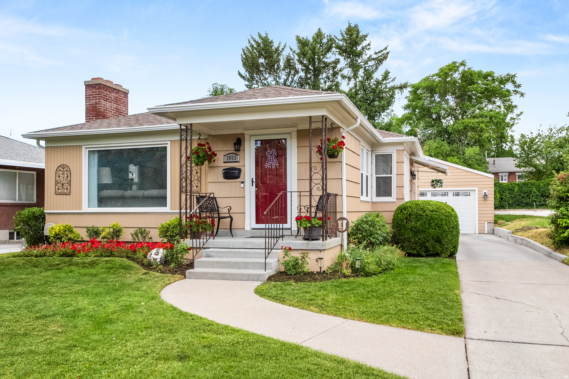 Beautifully cared-for home in the heart of Sugar House looking for its next chapter. Featuring over 1,000 square feet per level, the main floor includes three comfortable bedrooms, while the basement offers a large, open family room alongside two additional bedrooms with egress windows. This spacious layout gives occupants ample room to spread out, complete with a garage built in 2017 and abundant storage, including both a cold storage room and a large finished storage area.  Meticulously maintained, the furnace with whole home humidifier and a/c were replaced in 2022. The roof and gutters were replaced in 2025. Situated in an ideal location, the home offers easy freeway access and a quick commute to the University of Utah, while remaining completely walkable to Sugar House Park, Wasatch Hollow, and the newly constructed shops at the TwentyOnes. Square footage figures are provided as a courtesy estimate only and were obtained from tax records. Buyer is advised to obtain an independent measurement.