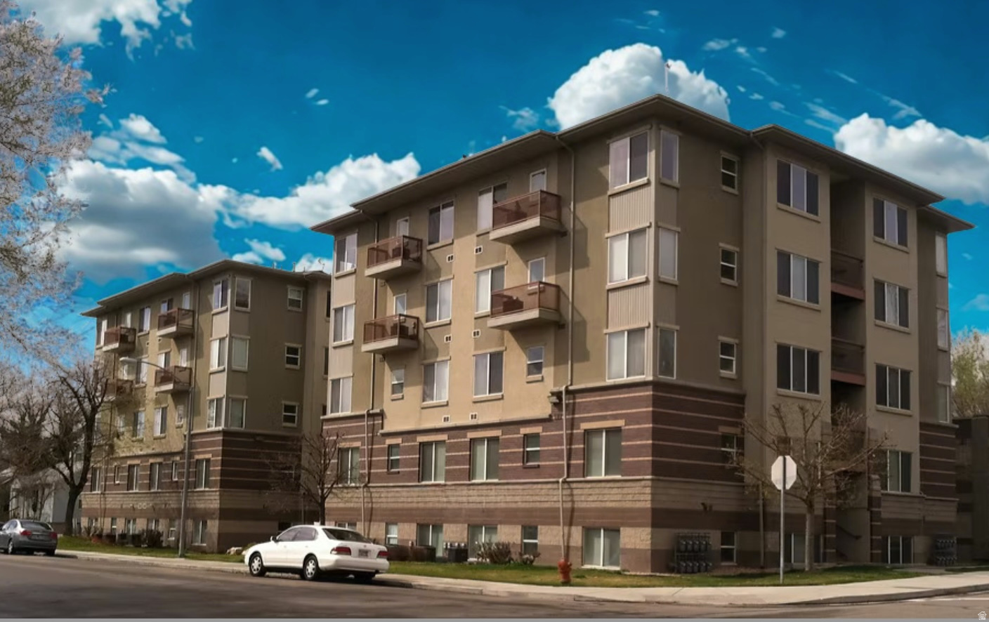 Excellent 2 bed 2 bath condo in the Bavarian Condos - just 2.5 blocks south of BYU campus! 2 bedrooms, 2 full bathrooms (one primary bedroom), in unit washer/dryer, central air conditioning, dishwasher and 2 parking spots