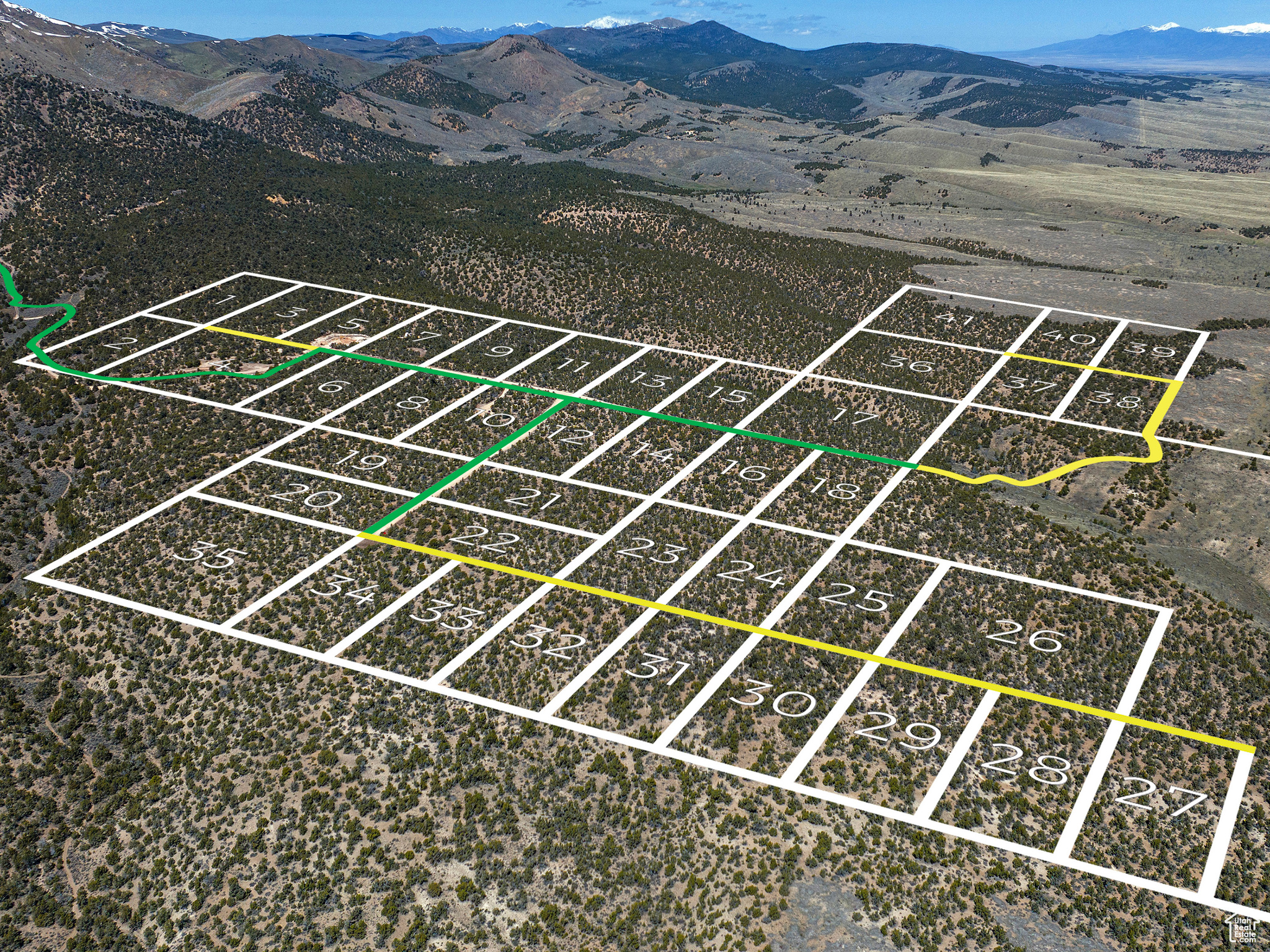 Seller Financing Now Available SAHARA SUNRISE  Located just under 10 miles from the iconic Little Sahara Recreation Area, this "off-grid" property is your gateway to wide-open spaces and endless adventure. Imagine owning your own stretch of desert with the peace and quiet you've always wanted. Multiple 5- and 10-acre parcels are available, providing plenty of room to feel miles away from it all, surrounded by tall junipers, cedars, and sagebrush. Each lot comes with a firepit, ideal for evenings spent by the fire. The property is adjacent to BLM land, granting you access to hundreds of miles of off-roading trails that wind through rugged terrain and single tracks. With gently sloping land, every parcel boasts stunning views of the surrounding mountains and valleys. Escape the everyday at Sahara Sunrise and find your desert paradise. GPS Directions to the Little Sahara can be found below. Latitude and Longitude is here... 39.850594, -112.295142. Just enter those into Google Maps for the best directions. This is raw land and no new water appropriation is being done in this section. Any personal property pictured in the photos, other than the firepits, are not included with the sale. No Mineral Rights are Included. Map to Little Sahara is here... https://maps.app.goo.gl/Bk697d1QehX5FX9G6