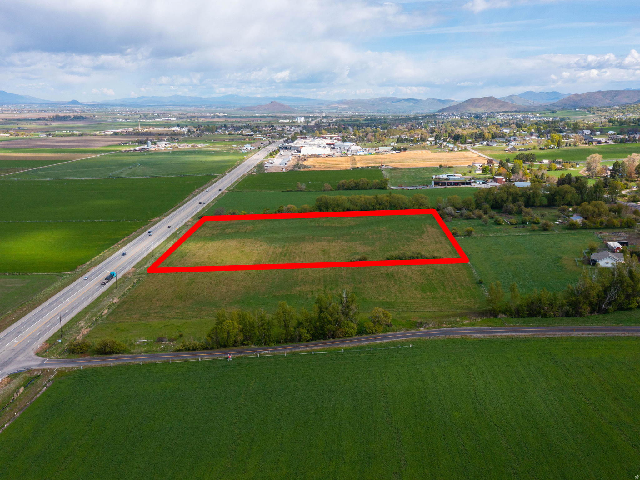 Located just .3 miles south of Richmond City Limits. Currently zoned agriculture A10, but has Highway 91 exposure and access.  Buyer to verify all information. Call for more information.