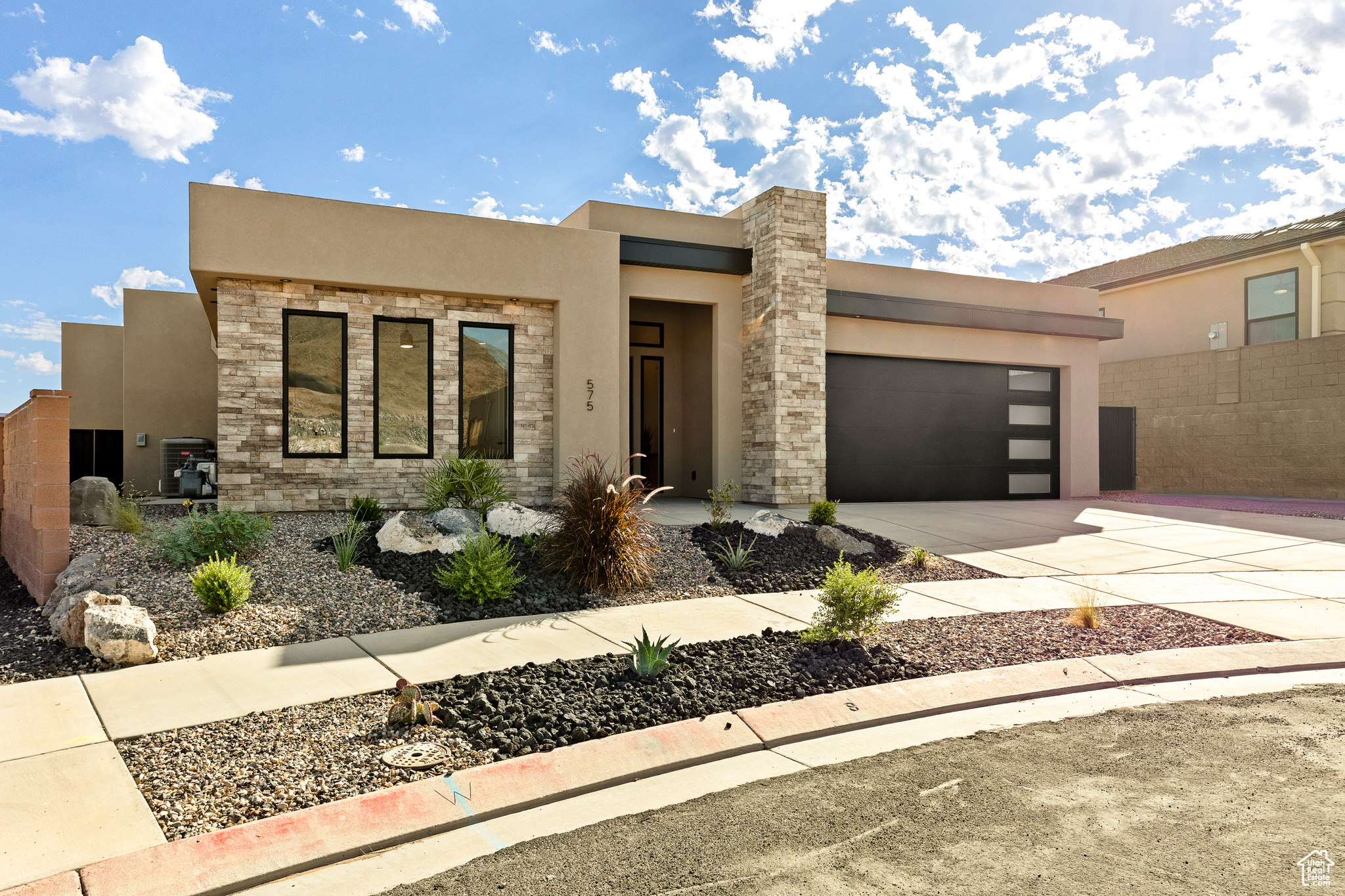 Discover your dream home in the desirable Ridge at Zion Vista, where the views of the Hurricane Valley serve as the picture perfect backdrop for the modern, elevated new home waiting for you. Upgraded appliances in a gourmet kitchen and an open concept floorplan for your entertaining needs. Spacious casita with a kitchenette and private entrance give your guests a true home away from home. The owner's suite includes a garden tub and a large closet, making your home feel like a luxury spa. Don't miss your chance to tour this beautifully finished model home! The seller is willing to sell the furniture inside the home for $25,000 (an over 50% discount).