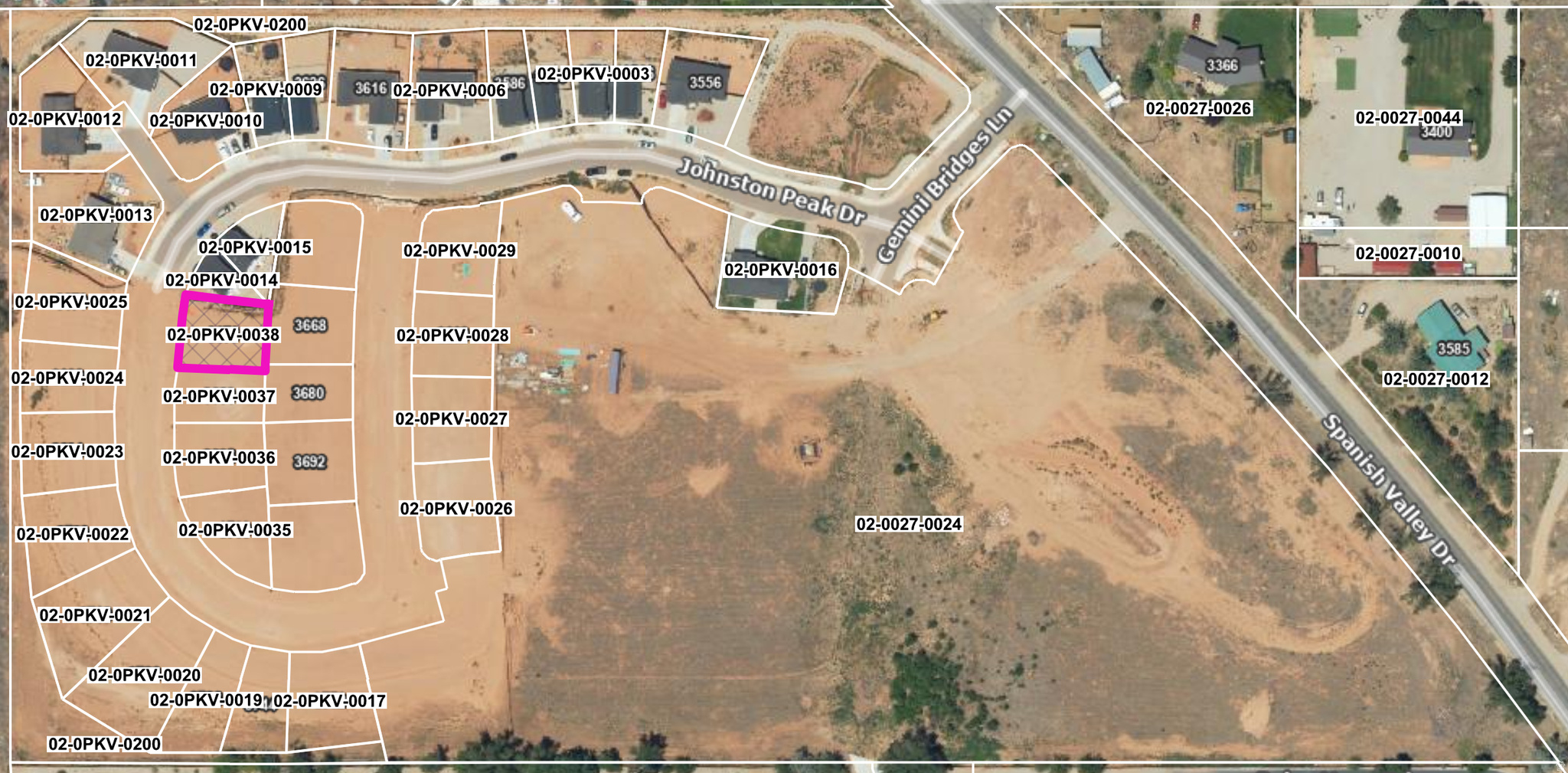 PEAK VIEW SUBDIVISION - Land