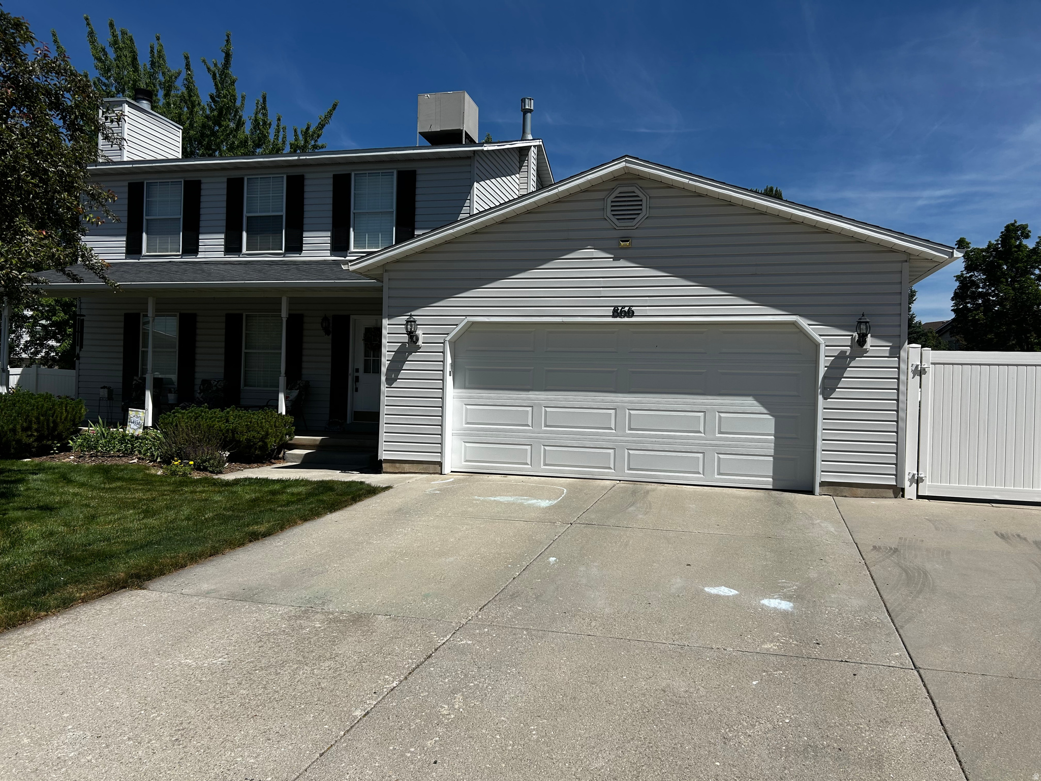 Rare opportunity with one of the largest lots in this established Kaysville neighborhood! Situated on a quiet cul-de-sac, this beautifully maintained home has been lovingly cared for by long-time owners who have taken exceptional pride in ownership throughout the years. The result is a home that feels warm, welcoming, and ready for its next chapter. The fully fenced backyard is the standout feature-shaded by mature trees and offering abundant space for play, entertaining, pets, gardening, and outdoor gatherings. Enjoy morning coffee, peaceful evenings, and views from the backyard deck while watching children play in the expansive yard. Inside, the functional floor plan features a spacious kitchen that opens to the dining and family room, creating a comfortable gathering space for everyday living and entertaining. The fully finished basement adds two additional bedrooms, a bathroom, and a large recreation/family room. Children have just a short walk to Creekside Elementary and then next door to Fairfield Junior High. The perfect combination of exceptional outdoor space, meticulous care, and a highly desirable family-friendly location. Homes like this one are hard to find! Come see today! Professional photography coming soon!