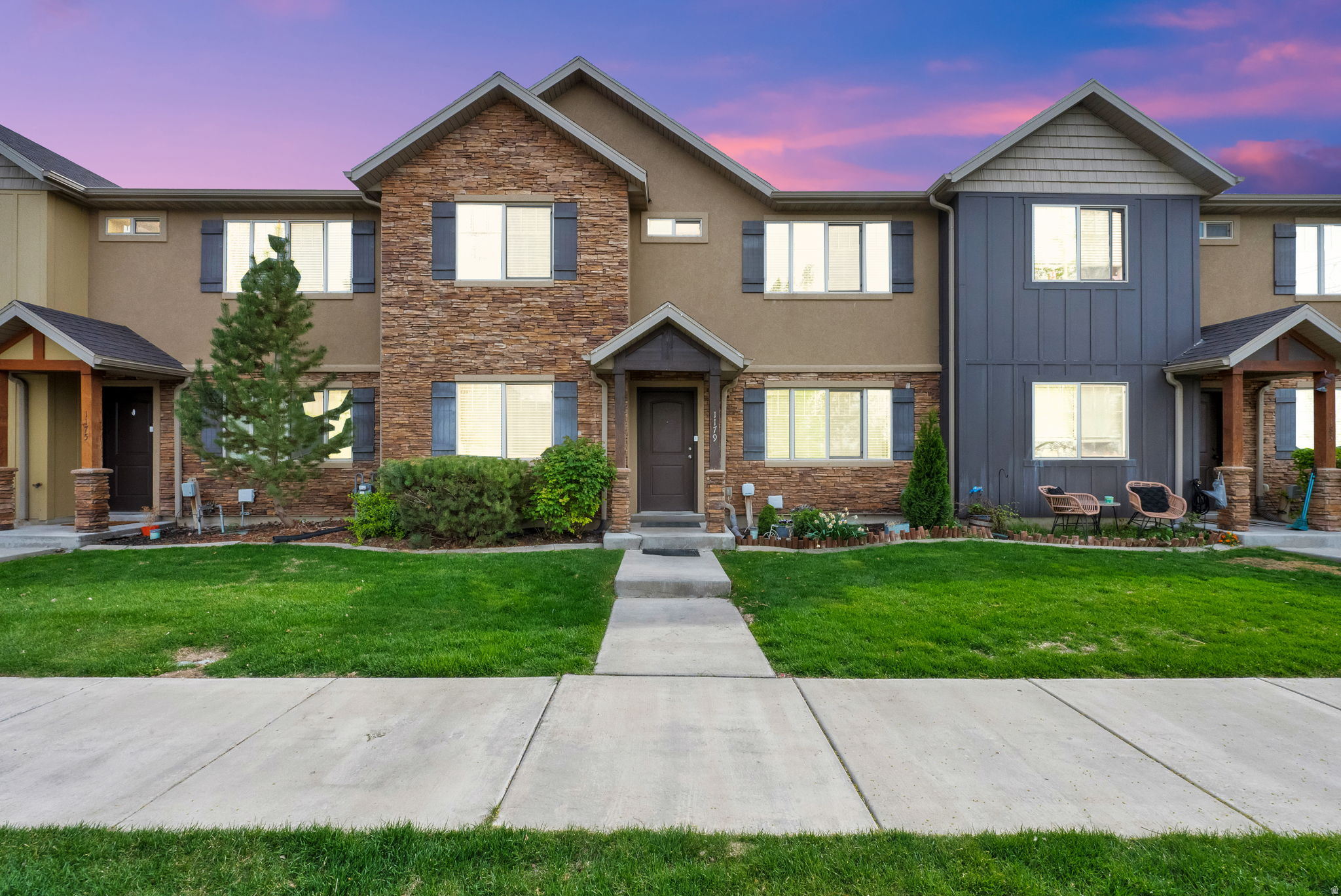 Discover this beautifully maintained 4-bedroom, 2.5-bathroom townhome, ideally located in a highly desirable and convenient area. Just minutes from I-15, top-rated schools, fitness centers, and premier shopping, this home offers the perfect balance of accessibility and a quiet, well-kept community.  Inside, you'll find a bright and inviting layout designed for comfort and functionality. The spacious bedrooms provide flexibility for family living, a home office, or welcoming guests. The open-concept living areas create a seamless flow, ideal for both relaxing and entertaining.  To top it off, enjoy beautiful mountain views that add a serene and scenic touch to your everyday living experience.