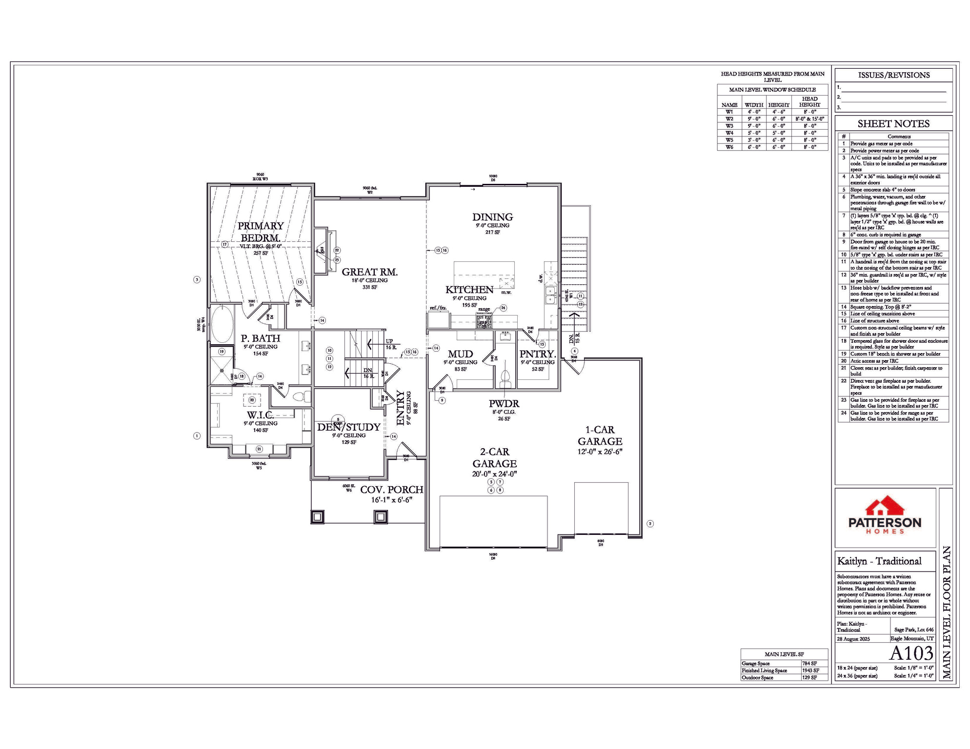 SAGE PARK - Residential