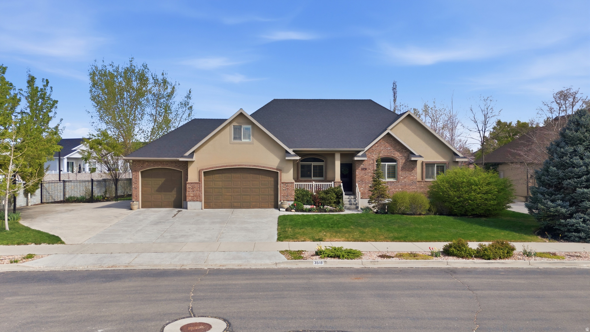 Check out this south-facing home on a cul-de-sac in exceptional neighborhood with no HOA. Beautiful hardwood floors throughout main level; brand new carpet in basement and loft above garage. High ceilings and extra-large window wells bring in light to a versatile basement.  Basement kitchen was removed by current owners, but plumbing and electrical remain for easy addition of second kitchen for multigenerational living or future mother-in-law apartment. Large yard has room to play, plus fruit trees, shed, and a garden spot ready to be planted, or lay down sod.   New HVAC system in 2024. Google Fiber available. This sought-after neighborhood is close to Costco, restaurants, shopping and major connector routes. Square footage figures are provided as a courtesy estimate only and were obtained from tax records.  Owner Agent.