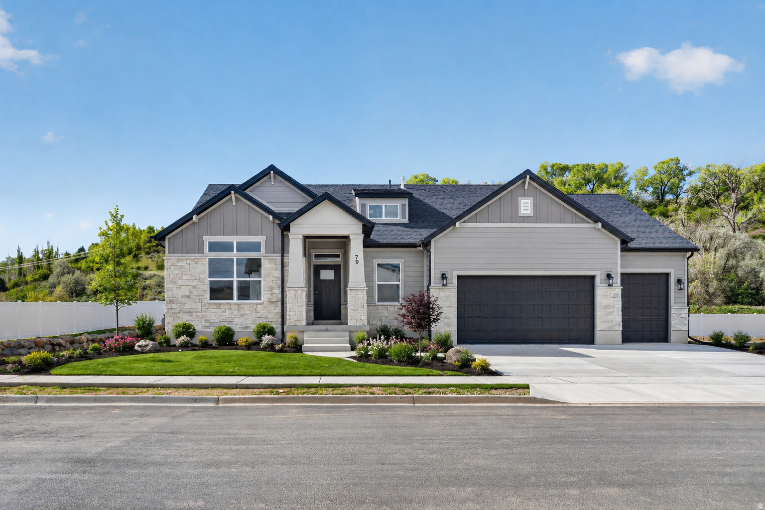 PRICE just reduced on this GORGEOUS home!! AMAZING community with NO HOA and pickleball courts, indoor soccer facility and parks VERY close. Revel in our gorgeous "Siena" home design. This stunning brand-new home was JUST completed and truly checks all the boxes. Featuring a spacious, show-stopping gourmet kitchen with double ovens, large pantry, 5 generously sized bedrooms, large theatre/flex room, HUGE laundry room and versatile living spaces. There's room for everyone-and everything. Enjoy cozy evenings by the tiled fireplace, plus the convenience of an oversized garage and abundant storage throughout. The timeless exterior elevation adds beautiful curb appeal you'll love coming home to. Don't miss our AMAZING incentives, $17,000+ available to help cover closing costs and/or interest rate buy down.....with our preferred lenders. Come experience this gorgeous home and exceptional community, proudly built by Nilson Homes!