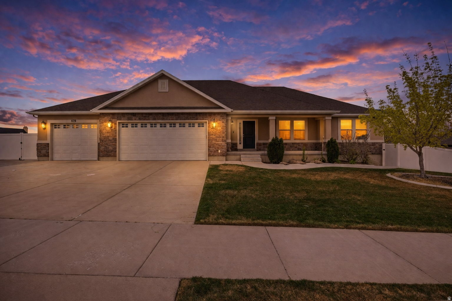 Stunning South Jordan rambler with a fully finished walkout basement and incredible flexibility! This spacious home offers an open-concept layout with vaulted ceilings and a bright, inviting main living area.  The main-level kitchen has been beautifully updated, now complemented by hardwood flooring throughout the main floor, giving the home a clean, modern feel. The kitchen features ample cabinetry, a large island, and seamless flow into the dining and living spaces-perfect for everyday living and entertaining.  The main floor also includes a generous primary suite with a walk-in closet and private en-suite bathroom, along with additional bedrooms and convenient main-level living.  Downstairs, the fully finished basement apartment offers its own updated kitchen, separate living space, additional bedrooms, and private access-ideal for rental income, multi-generational living, or guests. The basement flooring has also been updated throughout, adding to the home's move-in-ready appeal.  Step outside to a beautifully maintained yard featuring a large new paver patio area, perfect for outdoor gatherings, relaxing evenings, and entertaining. The property also includes ample parking with a large garage, RV parking, and even a workshop space.  Situated in a desirable South Jordan location close to schools, parks, shopping, and more, this home offers space, versatility, and thoughtful updates throughout.